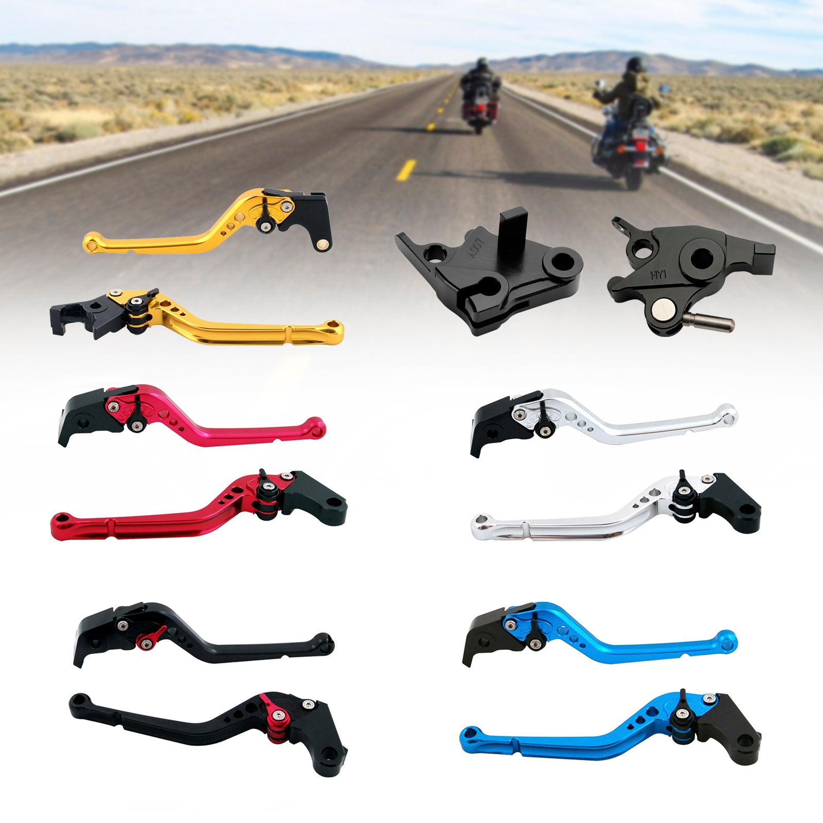 20-22 CFMOTO 400NK 650NK 650MT 650GT Long Clutch Brake Lever