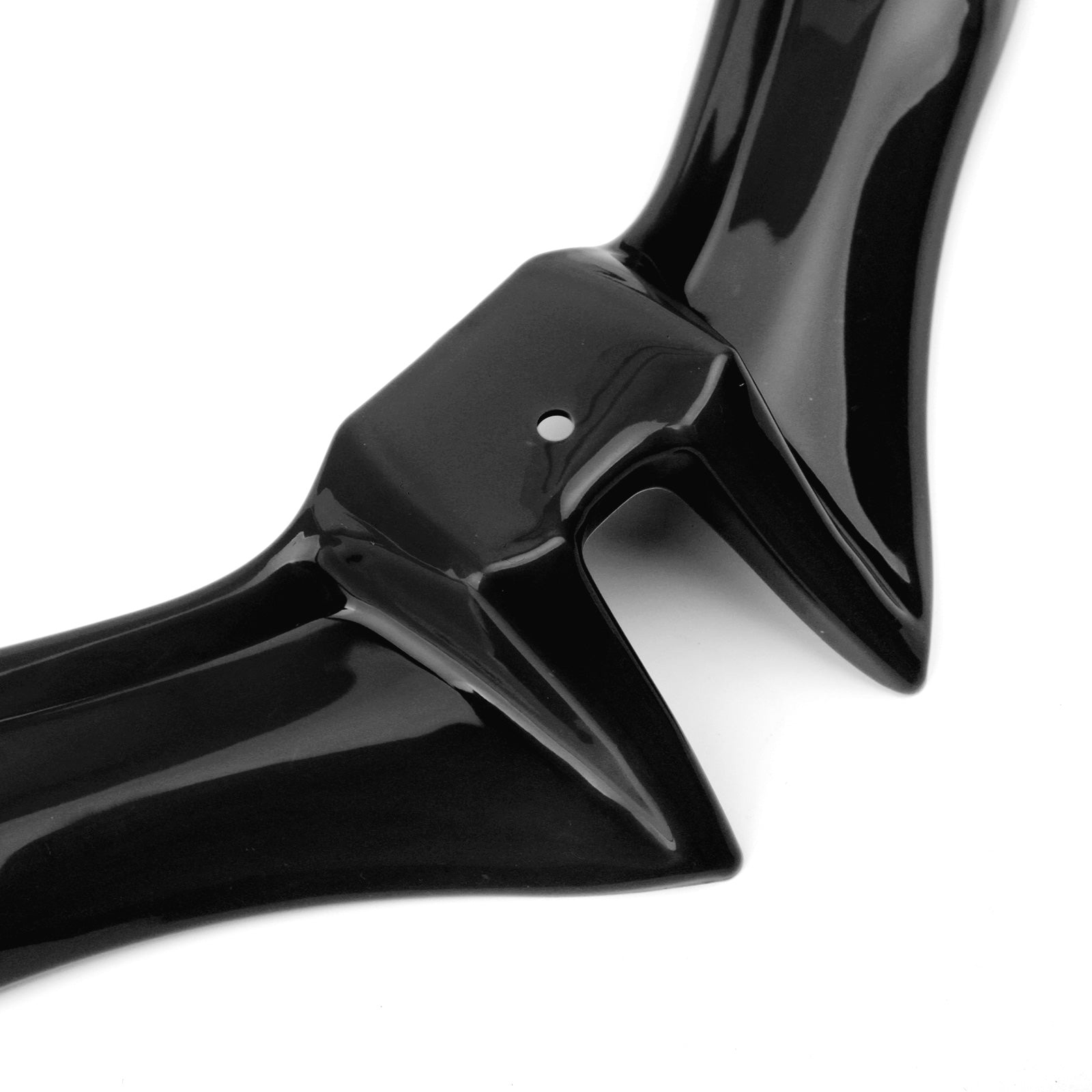 2017-2019 YAMAHA YZF-R15 V3.0 Motorcycle Front Panel Winglet Fairing Black