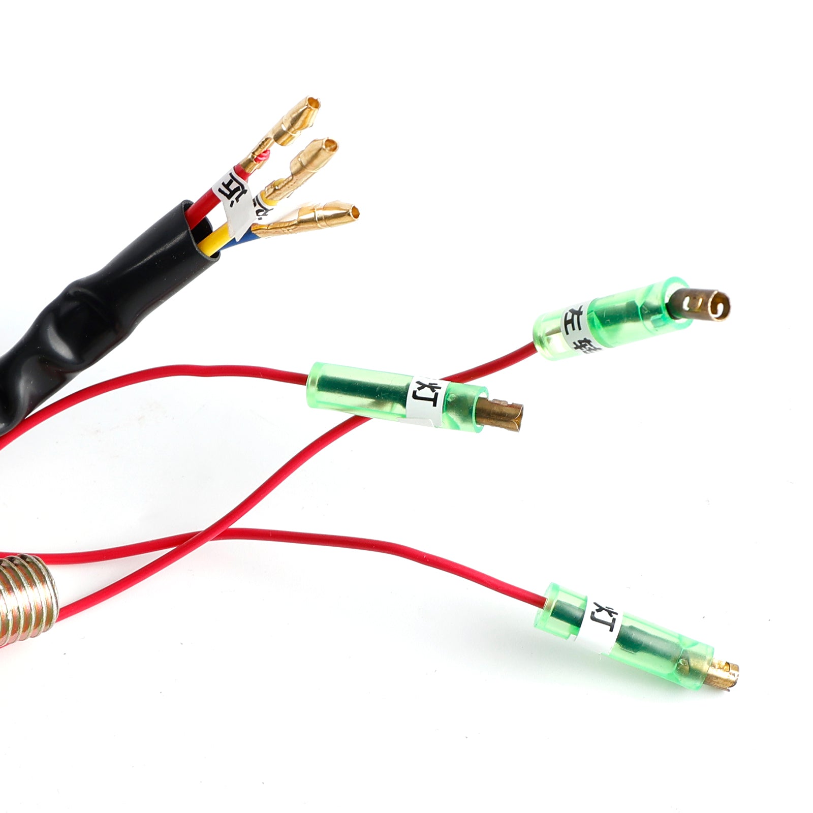 Motorcycle 5.75" Headlight Spotlight Universal Multifunctional Black #82