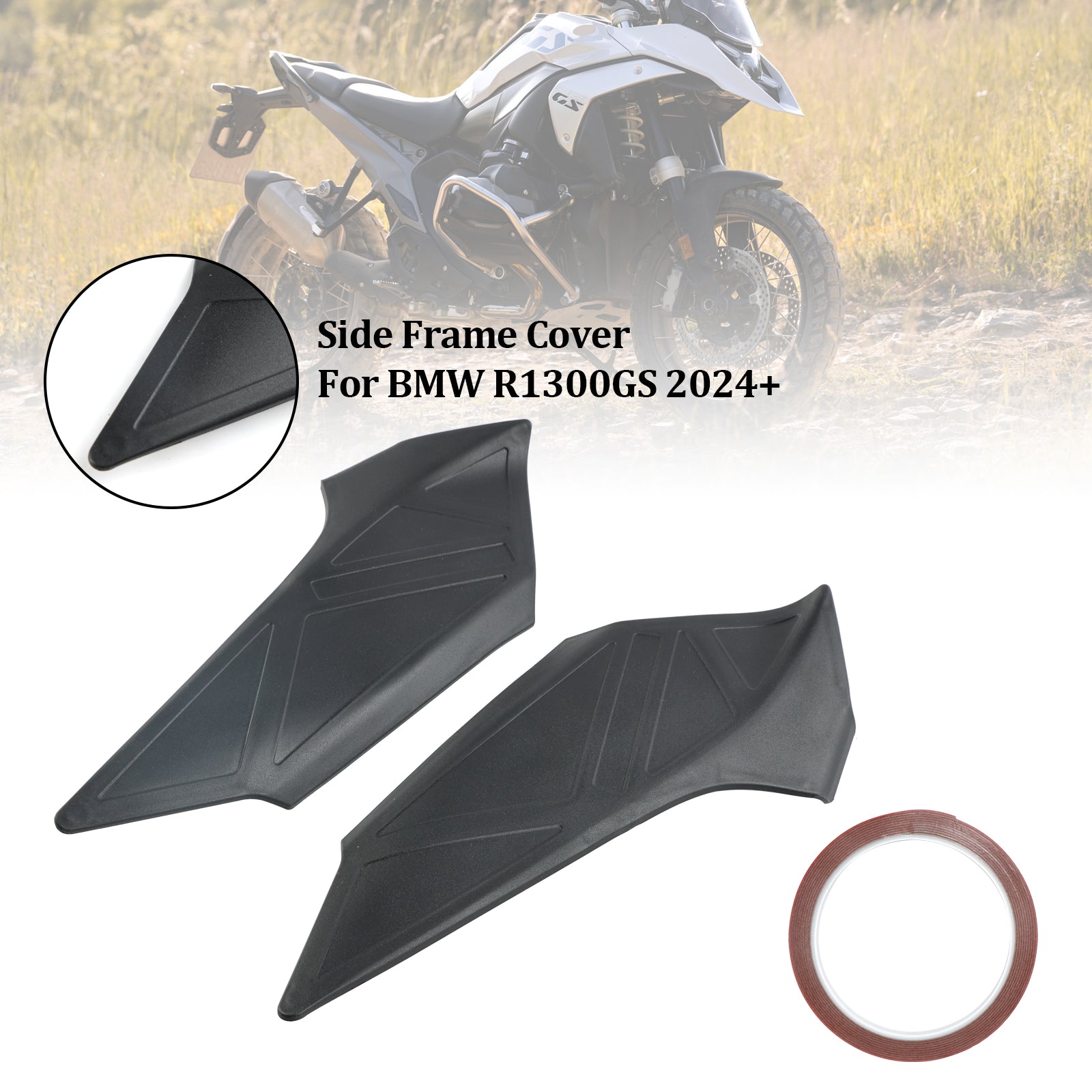 24+ BMW R1300gs サイドフレームパネルガードプロテクターフェアリングカバー用