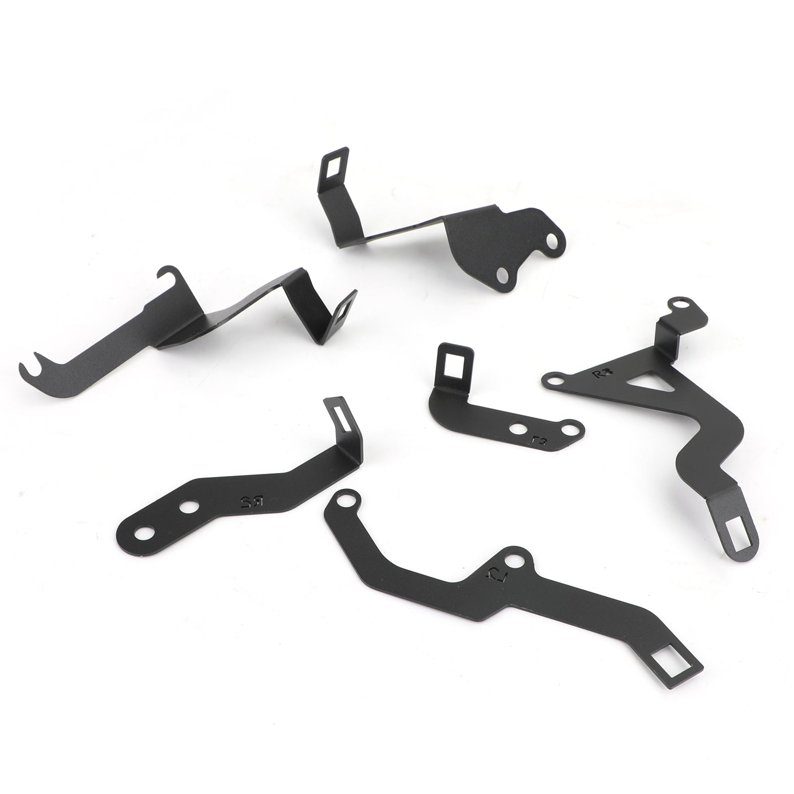 17-19 Kawasaki Z900 lateral tampa do painel de carenagem inferior preto