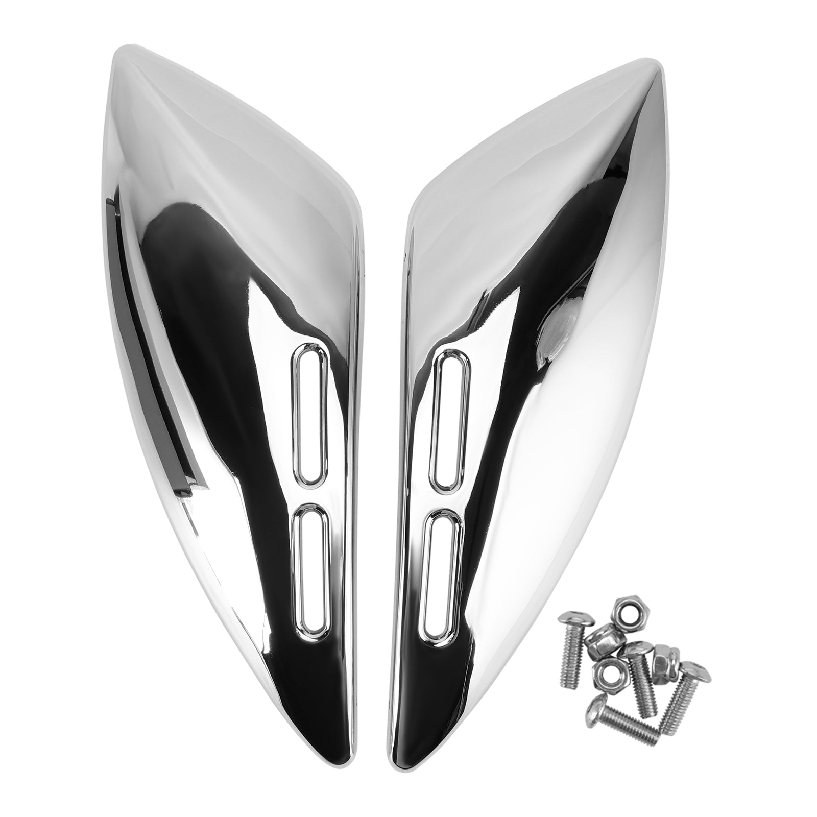 2018-2024 Kawasaki Z900RS Chrome Gas Tank Side Cover Panel Fairing Cowl