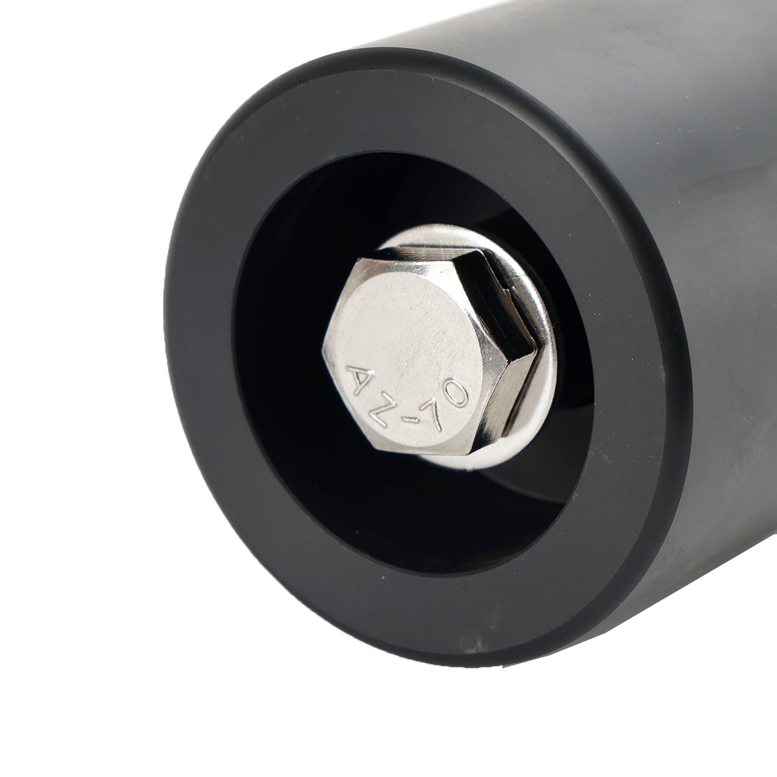 23-24 Kawasaki Zx-4R Zx-4RR Crash Bobbin Protector Slider Aluminio Negro