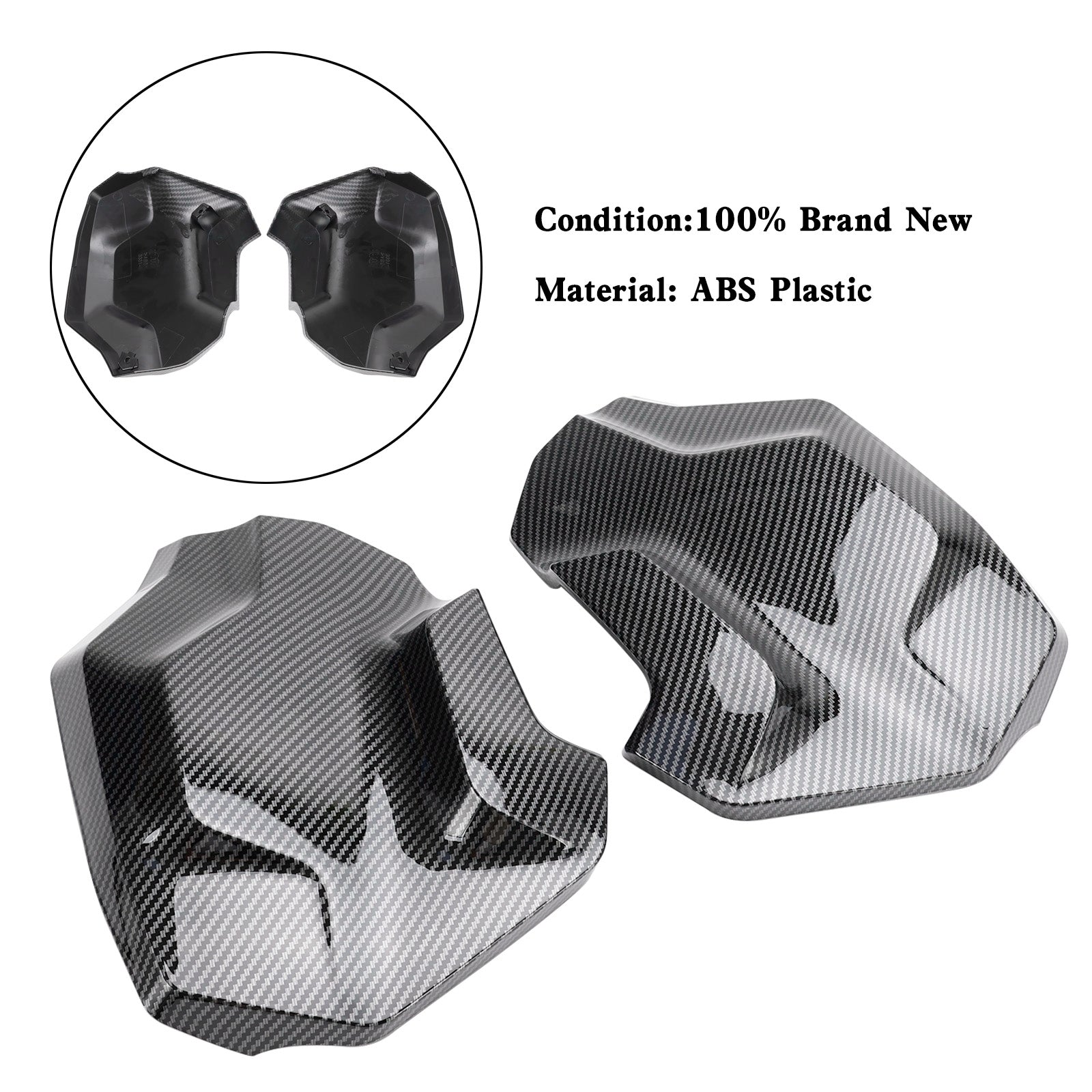 18-23 BMW R1250GS Adv Boczna ramka Fairing Fairing Cowl Strażnik pokrywa chłodnicy