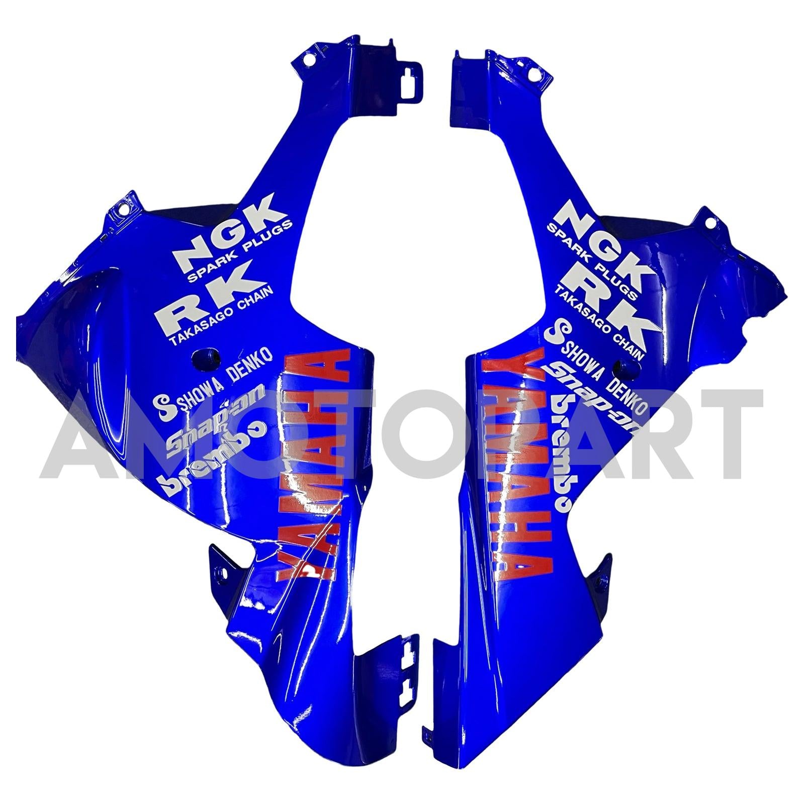 Amotopart 2002-2003 Yamaha YZF 1000 R1 Blue Fairing Kit