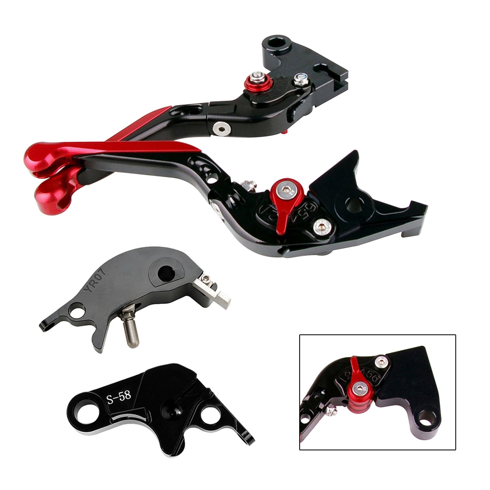 22-23 YAMAHA YZF R7 MT-10/SP FZ-10/SP Adjustable Clutch Brake Lever