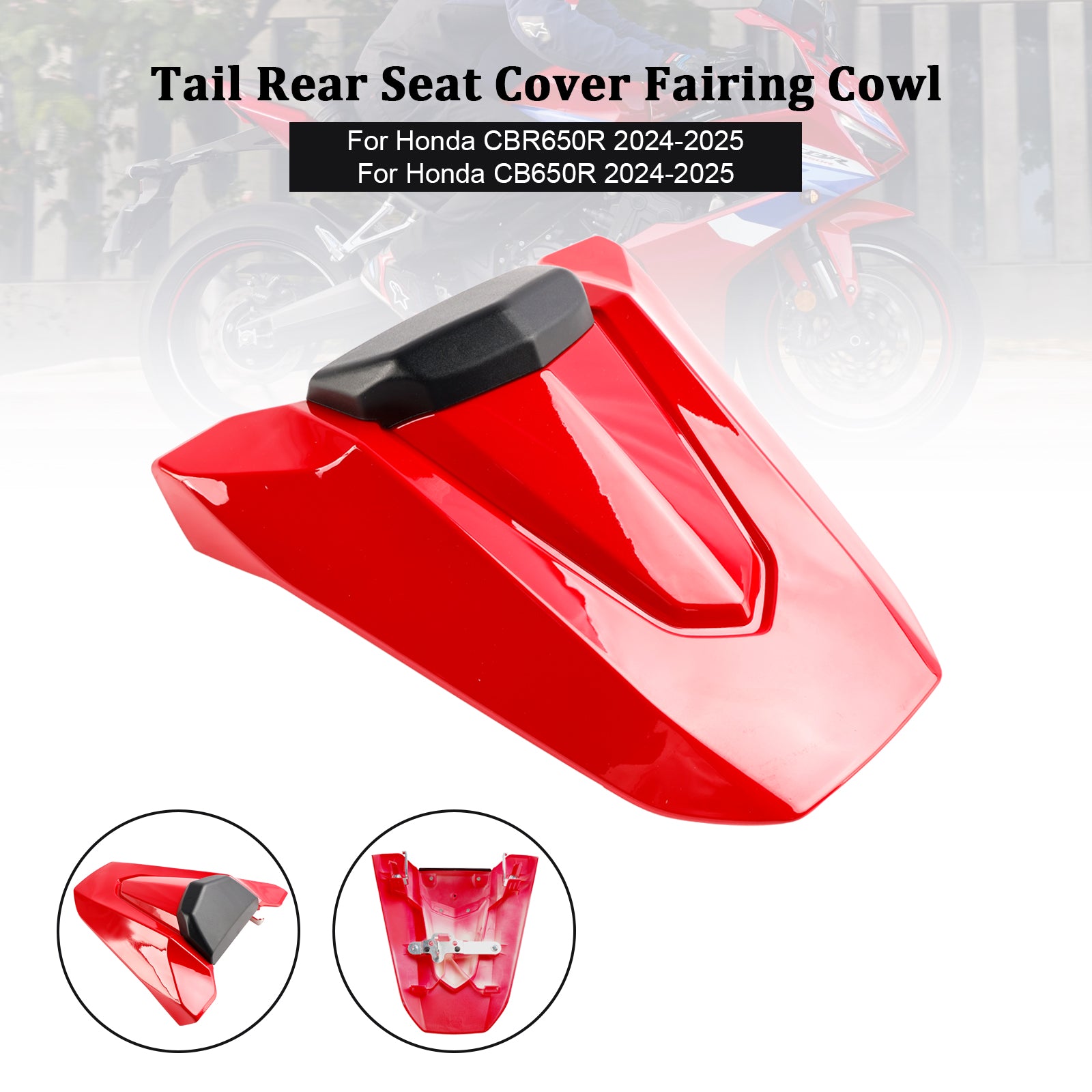 2024-2025 Honda CBR650R CB650R Rear Tail Seat Fairing Cover