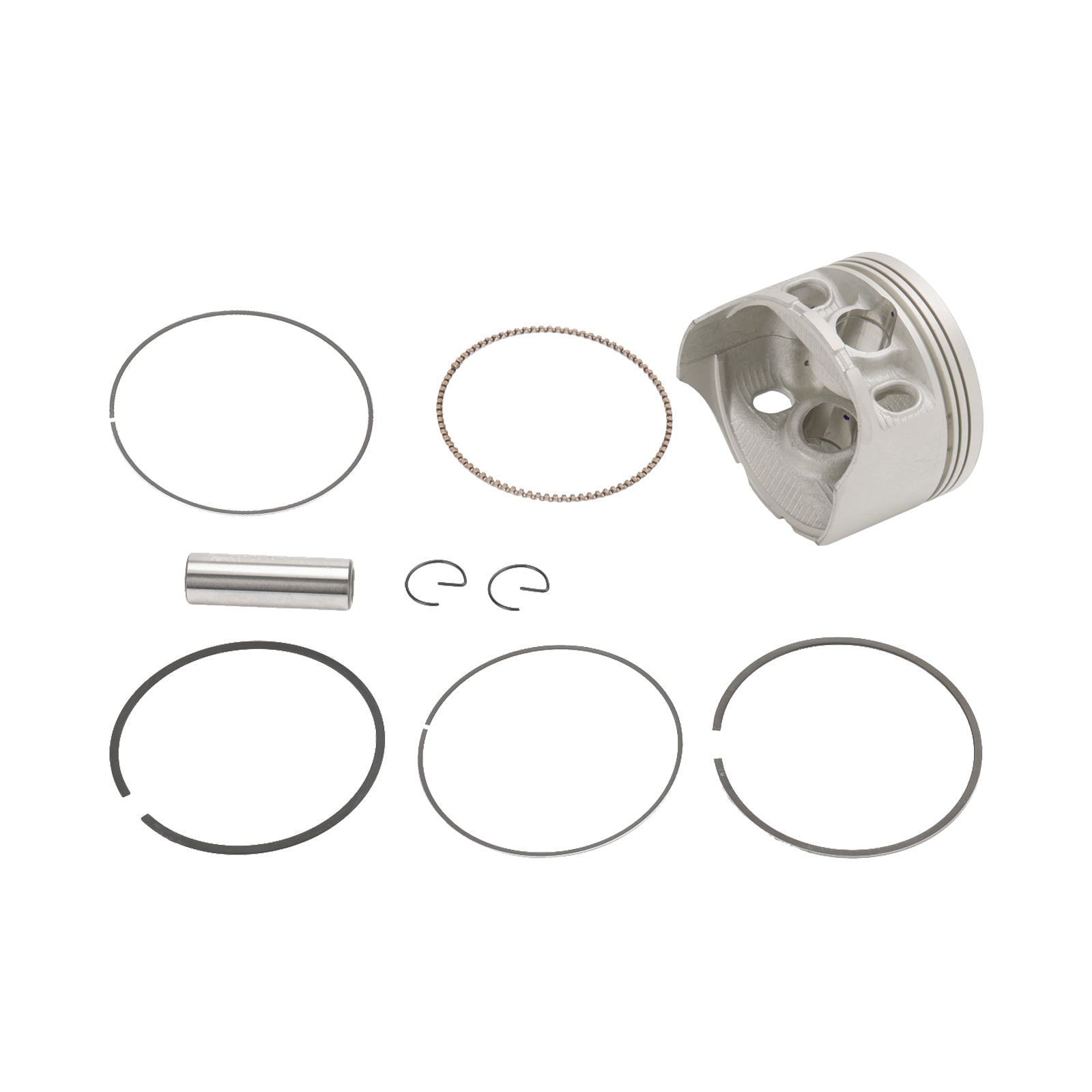 Motor Piston Kit Standaard Bore 78,5 mm Past voor Honda Rancher TRX350FE TE 00-06