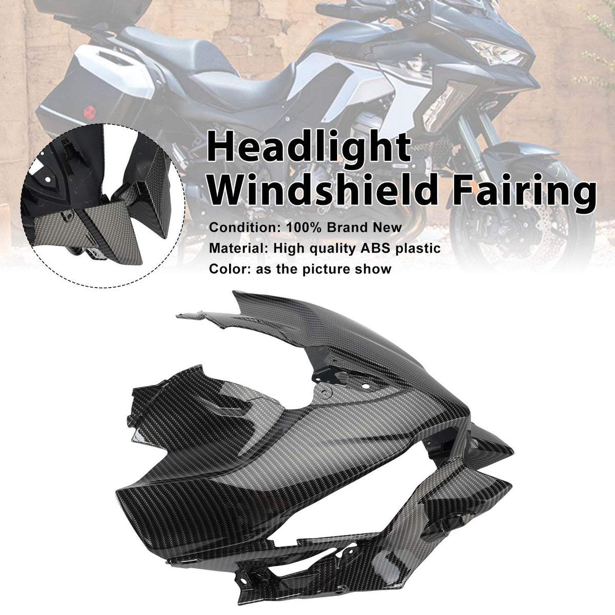 2019-2024 Kawasaki Versys 1000 Headlight Windshield Cover Fairing