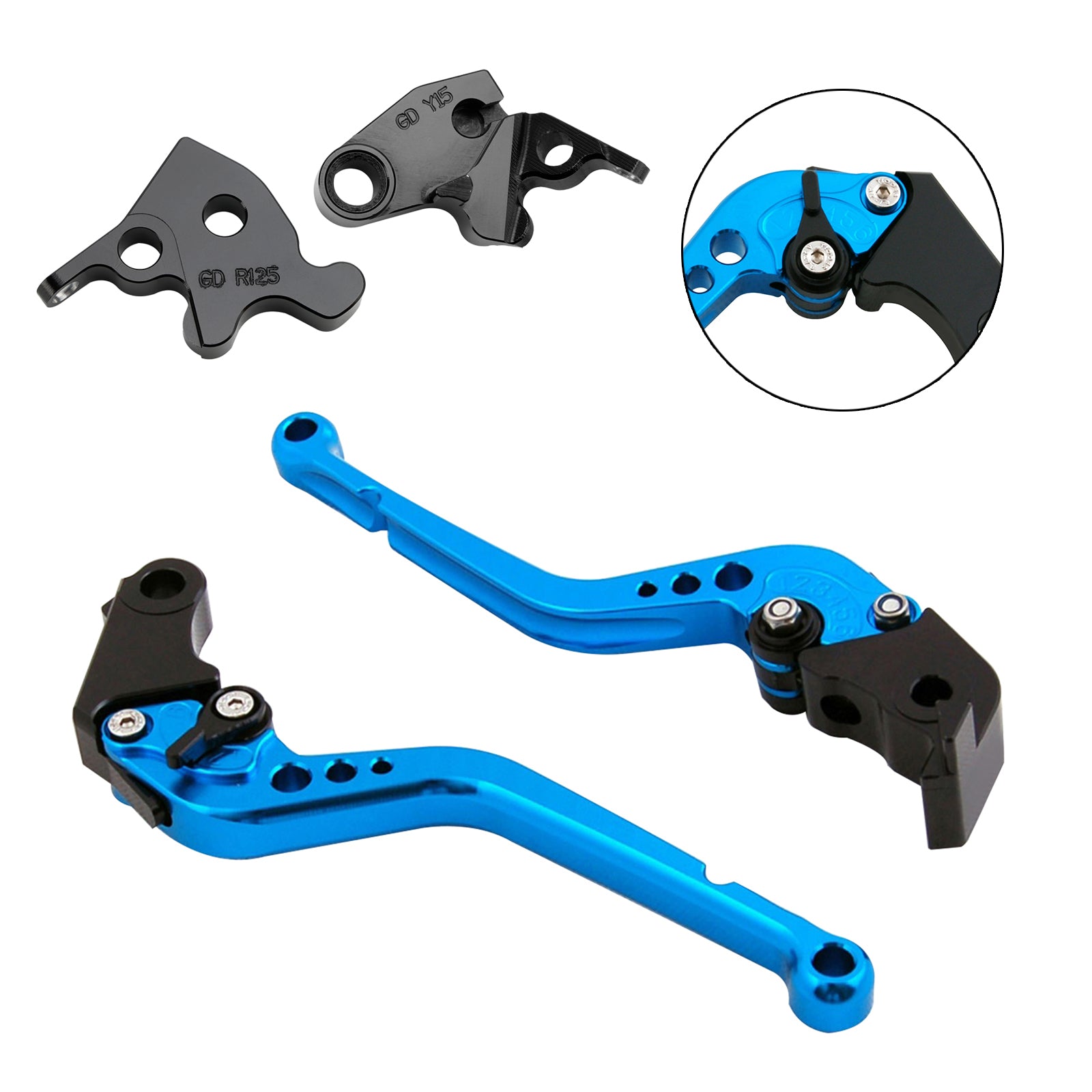 2019-2022 Yamaha xsr 155 mt15 alavanca de freio de embreagem longa