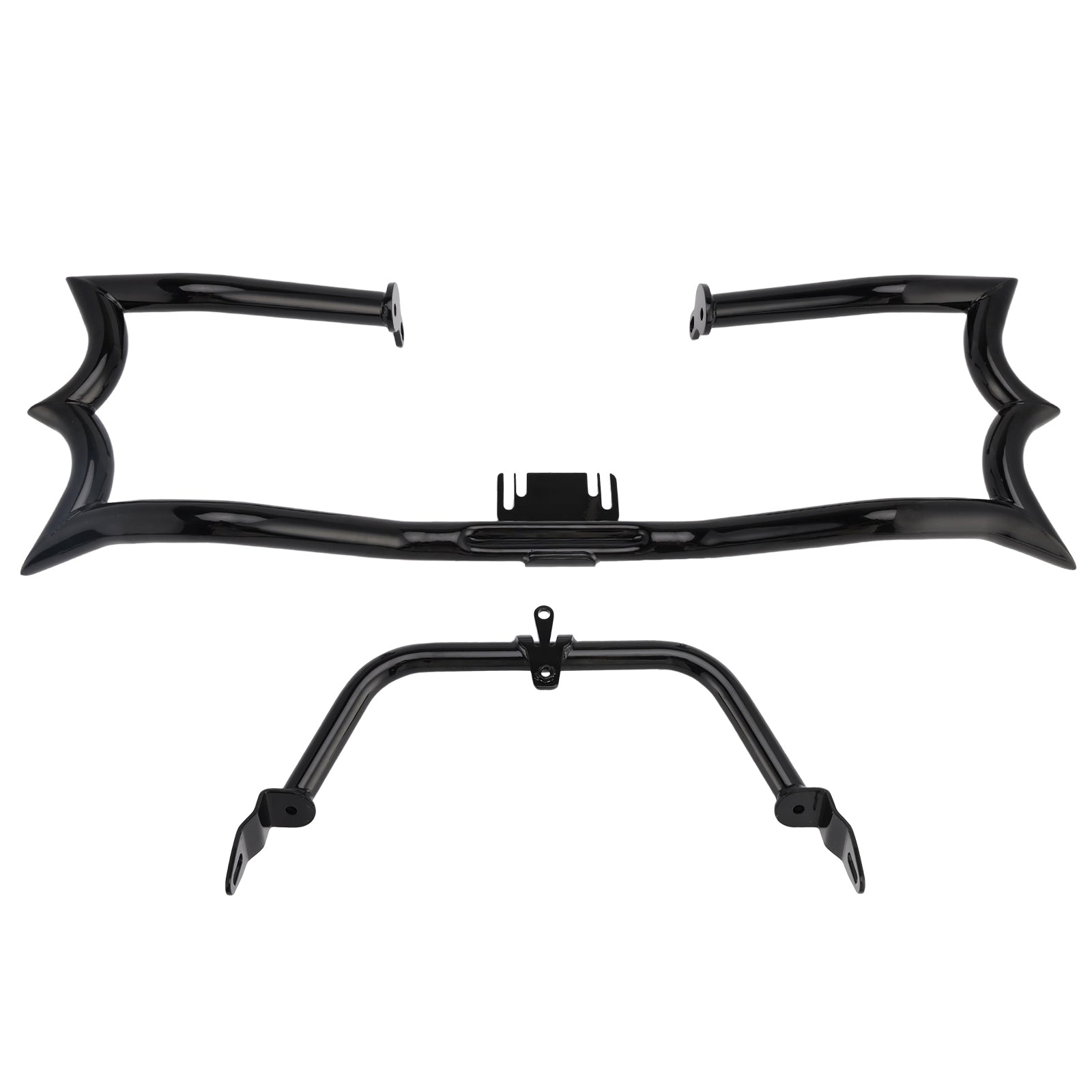 Touring Road King Street Engine Guard Crash Bar&Fairing Bracket Kit Chrome