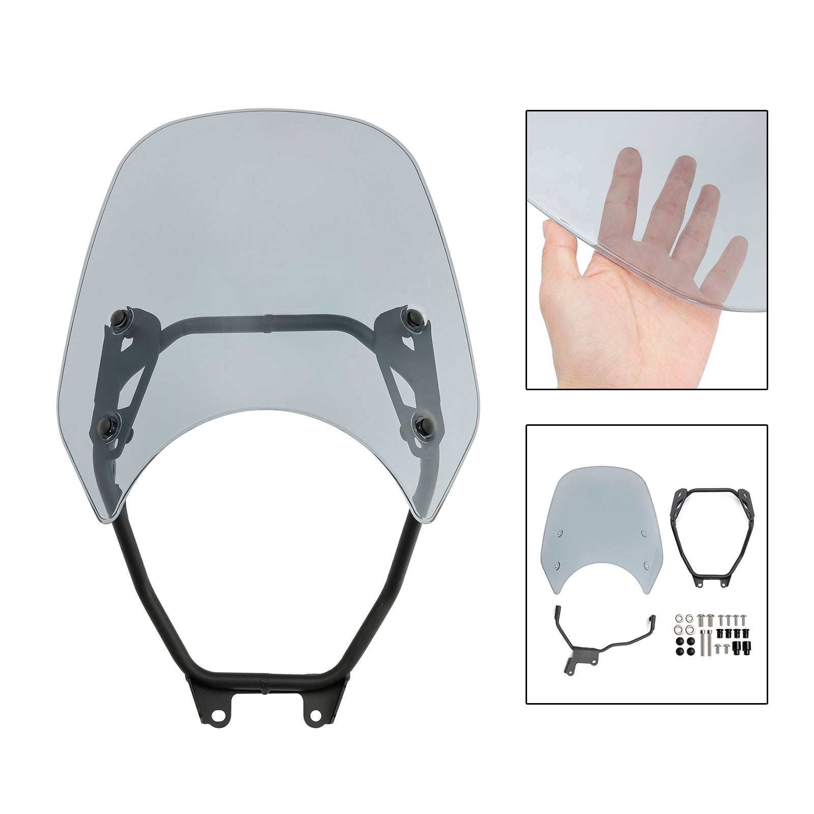 2023-2024 Honda GB350 GB350S ABS Motorcykel vindrutan vindruta