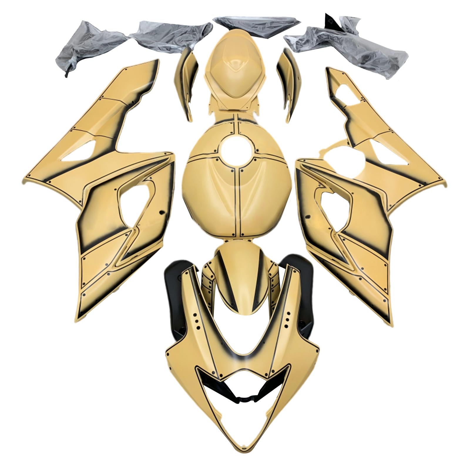 Amotopart 2005-2006 Suzuki GSXR1000 K5 Weizenverkleidungskit