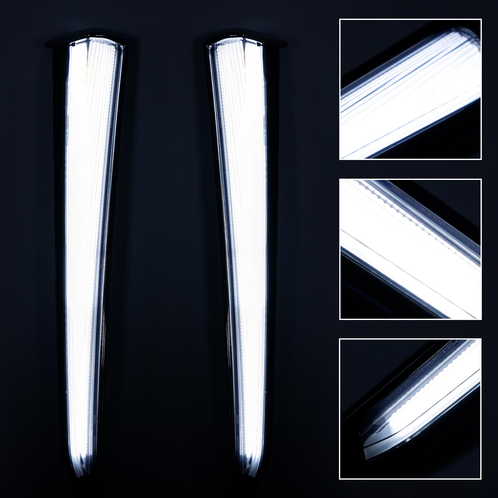 45801 Luci LED Fang per carenatura inferiore per Touring Road Glide 2014-2023