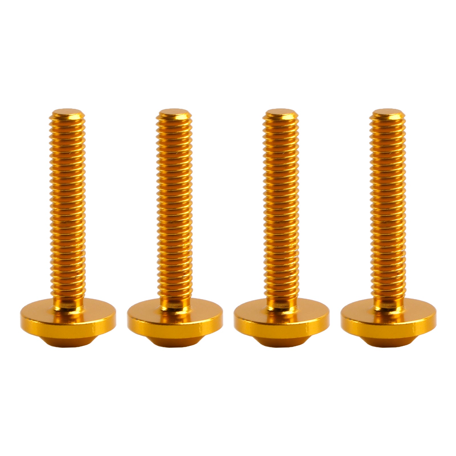 4x 15 - 23 Road Glide Fltr Fltrx Fltrxs Fltrxst Windshield Bolt Gold