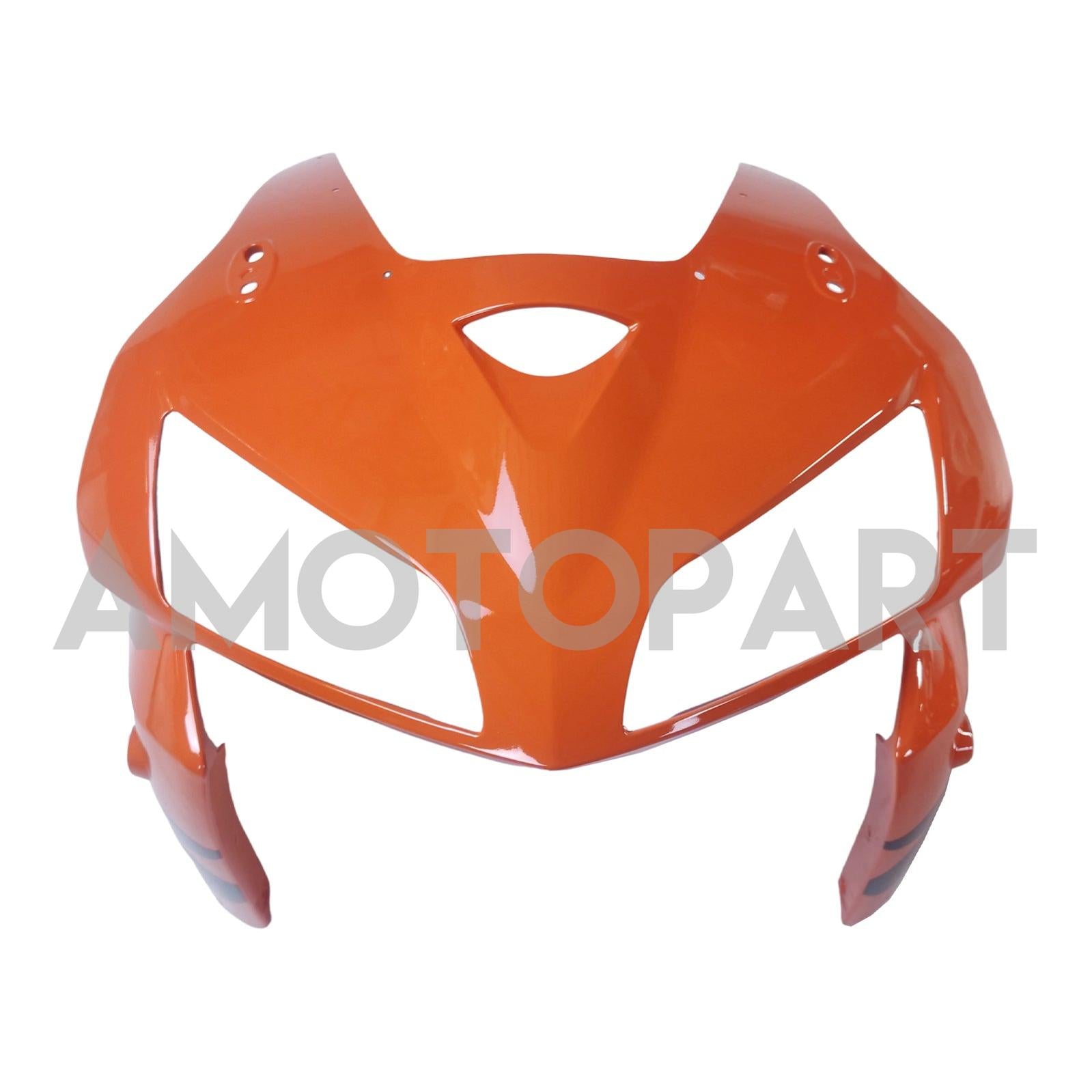 Amotopart 2005–2006 Honda CBR600RR Orange Schwarz Verkleidungsset