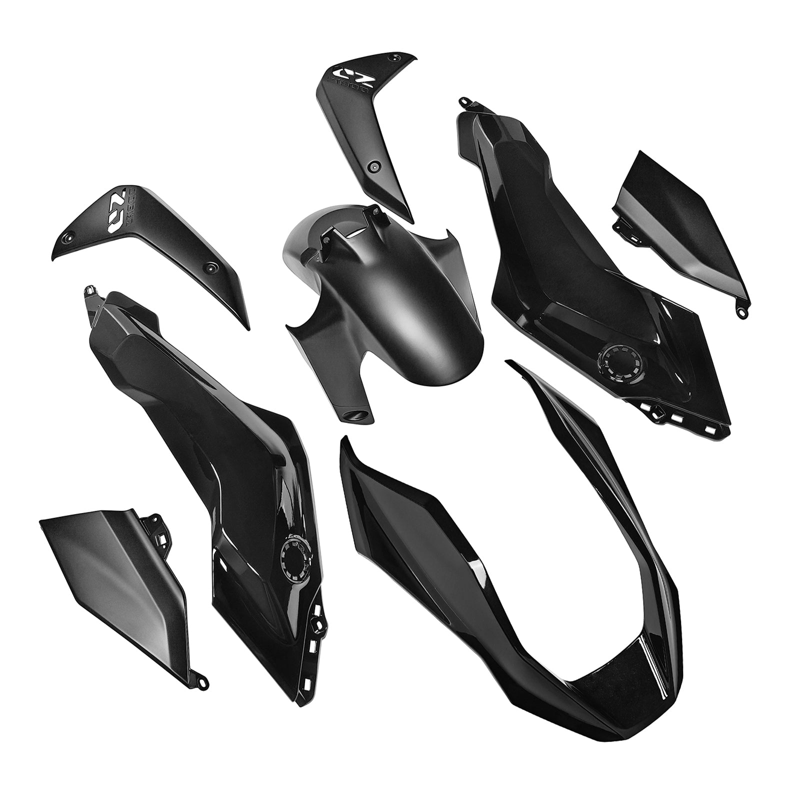 Amotopart 2024-2025 BMW R1300GS Gloss Black Fairing Kit