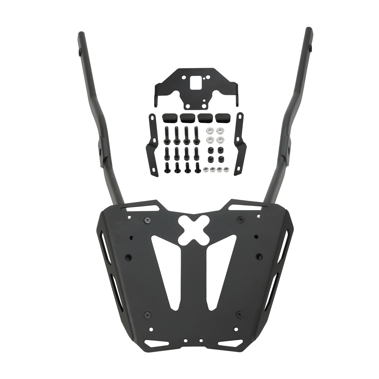 Rack de bagagem traseira do tubo - preto para Kawasaki Z 900 / Z900 SE 2017 - 2023