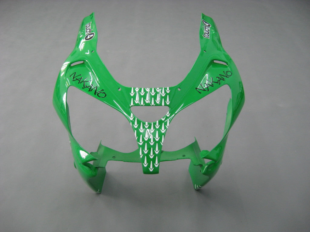 Amotopart 2000-2001 Kawasaki ZX9R Green Fairing Kit