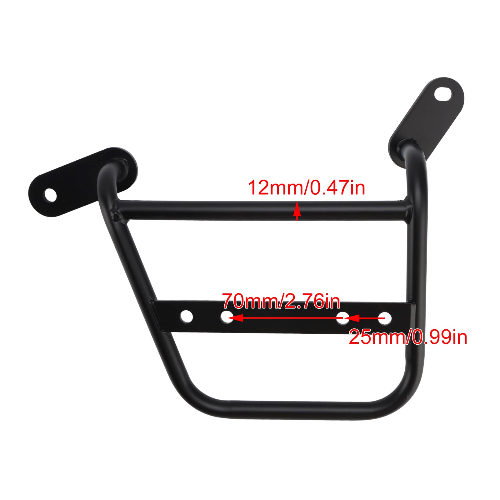 22-25 Honda Gb350S Gb350Rs Right Luggage Rack Side Saddle Bag Mount Bracket