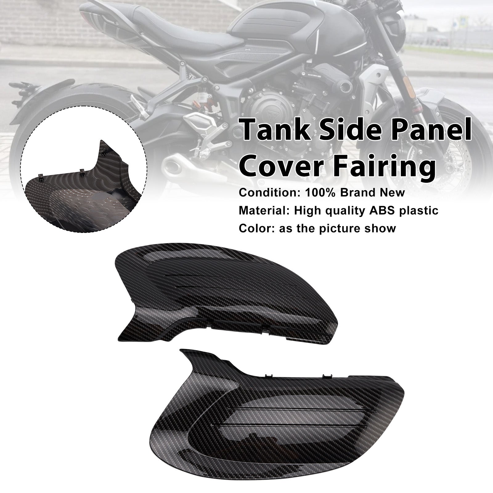 2022-2025 Trident 660 Tank Side Cover Panel Fairing