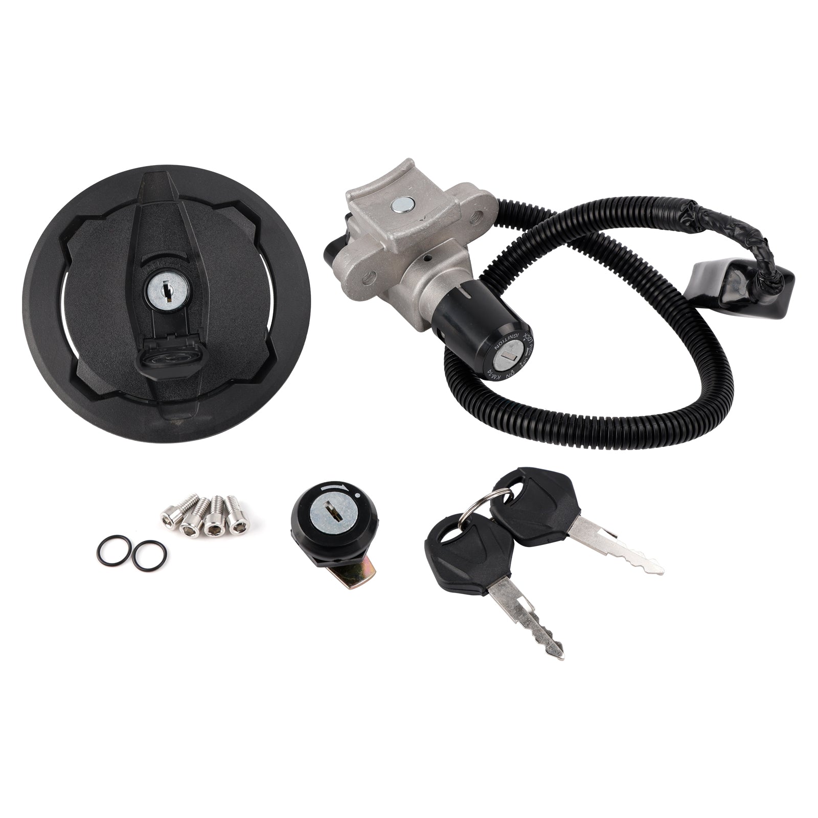 2020-2025 KAWASAKI KLX230/S/SM Ignition Key Switch Feul Cap Seat Lock Set