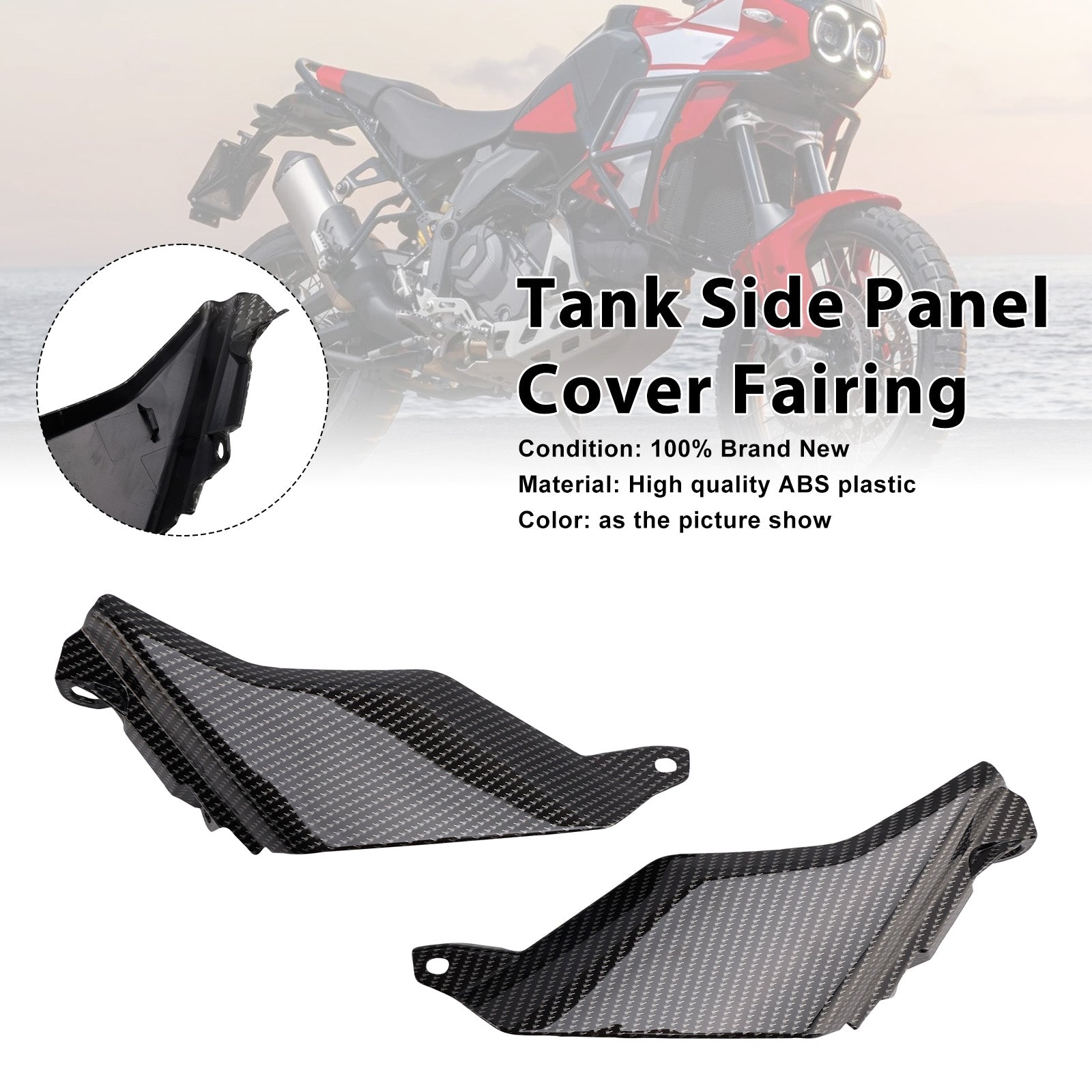 2025-2026 Yamaha Tenere 700 Tankseitenverkleidung Verkleidungsverkleidung