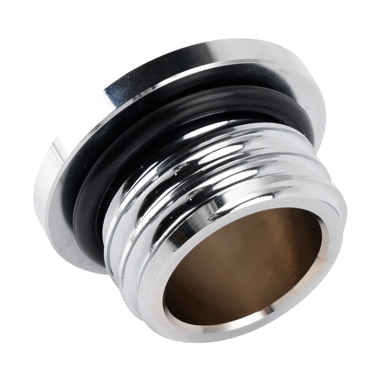 Sportster XL Dyna Softail Touring Aluminum Custom Fuel Gas Cap Chrome