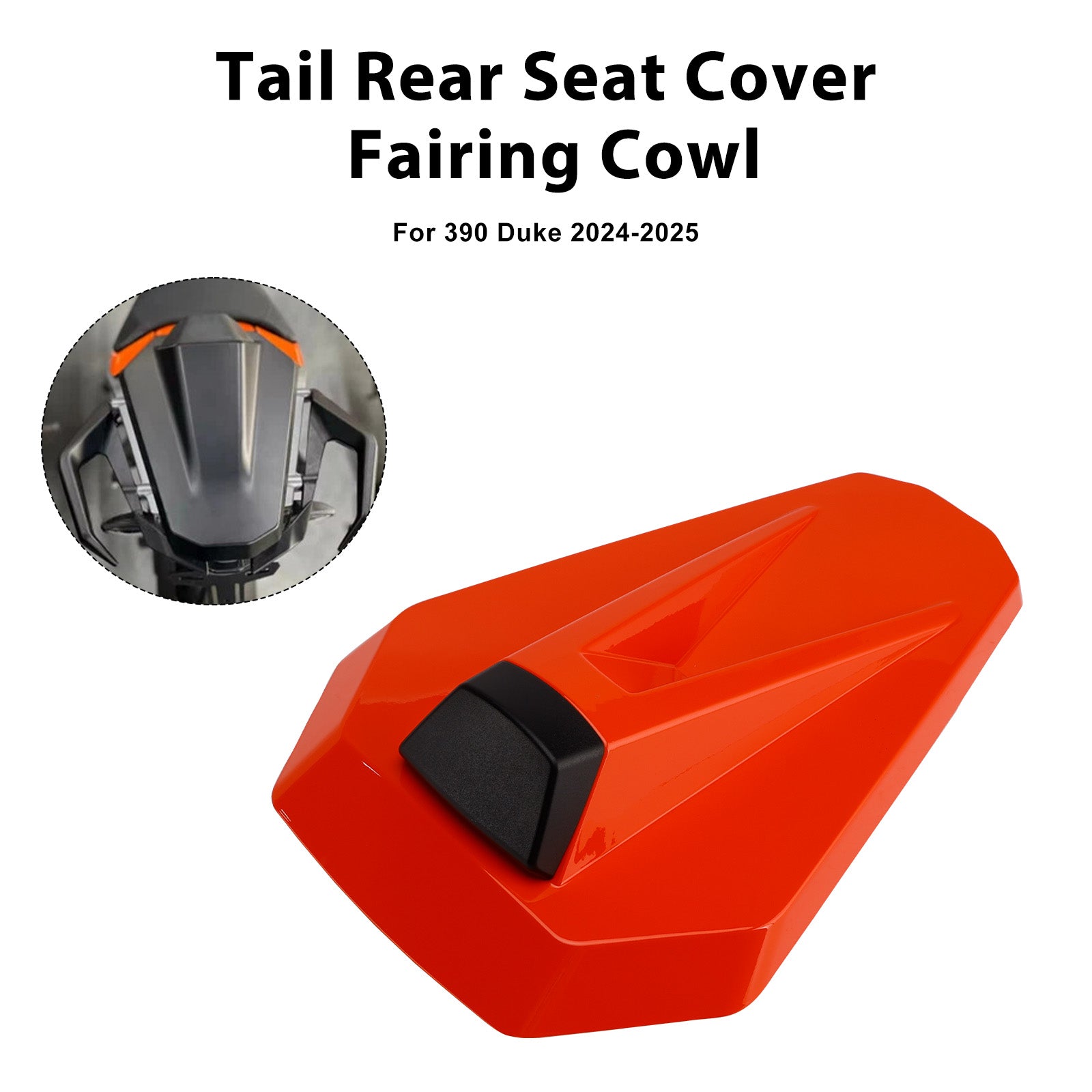 2024-2025 390 DukeTail Rear Seat Cover Fairing Cowl
