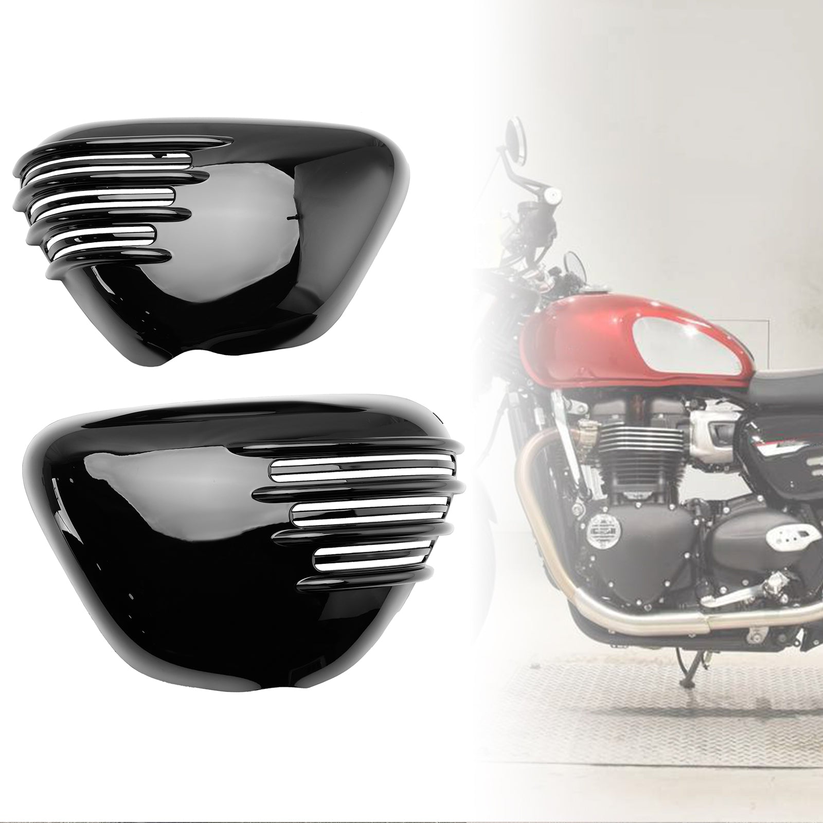23-24 Speed Twin 900 Side Seat Fairing Panel Cowl