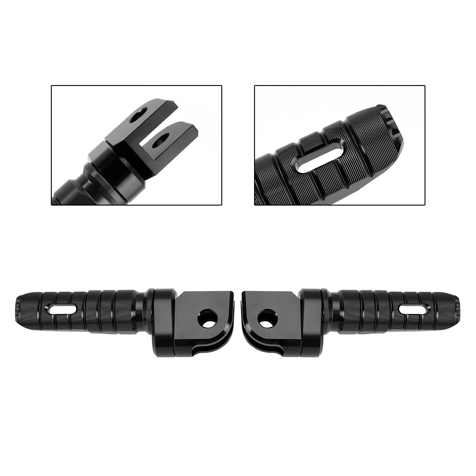 KAWASAKI ZX-4R ZX-4RR 24-25 NINJA 400 18-24 Front Footrests Foot Pegs