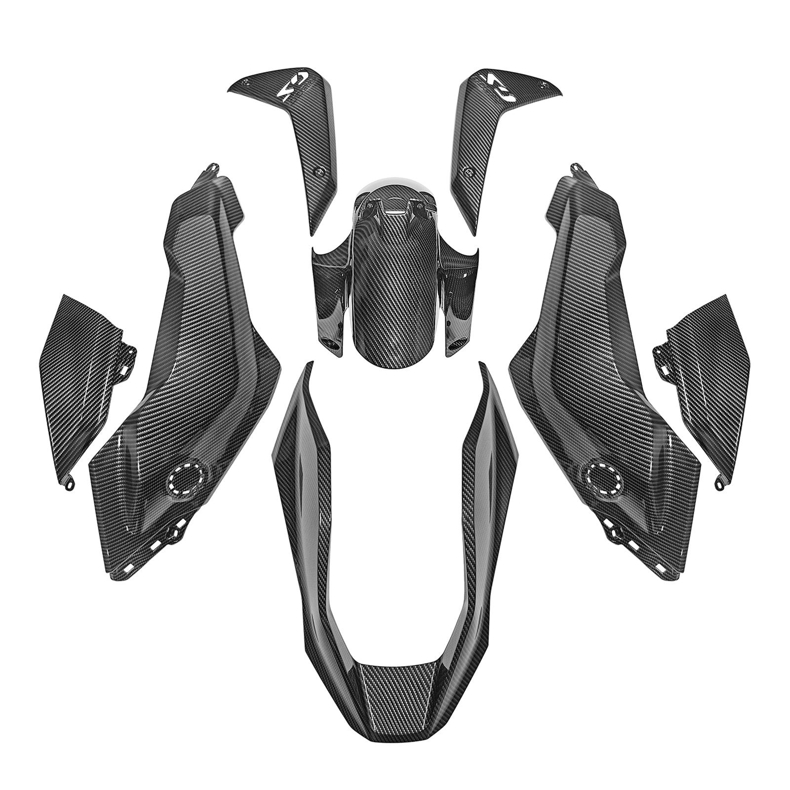 Amotopart 2024-2025 BMW R1300GS Carbon Fiber Style Fairing Kit