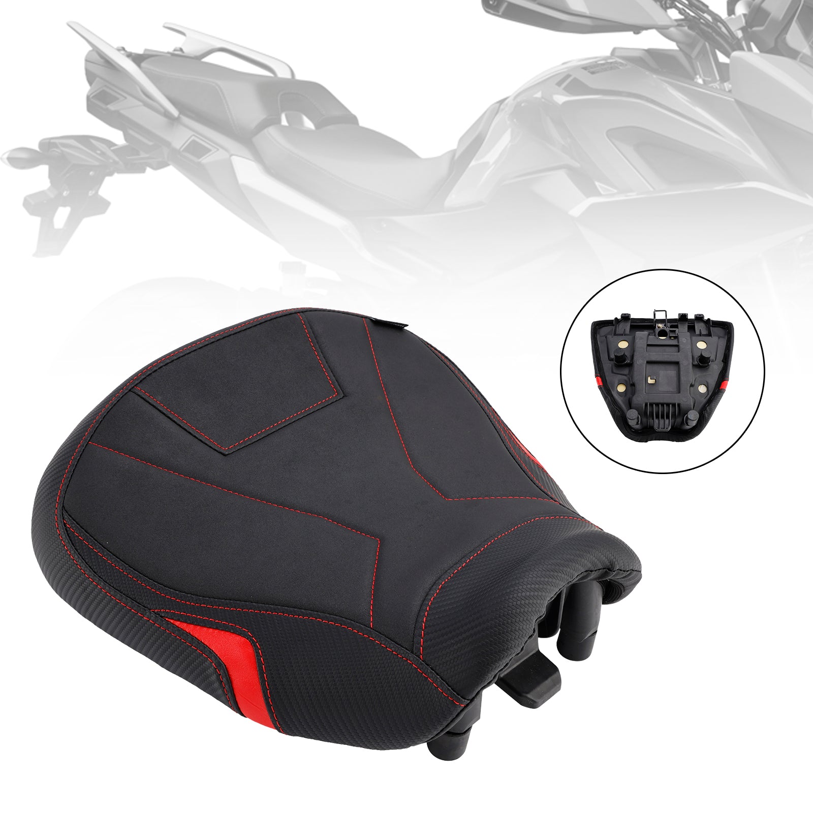 2021-2023 Yamaha Tracer 9/Gt Front Driver Raider Seat Pillion Saddle Black