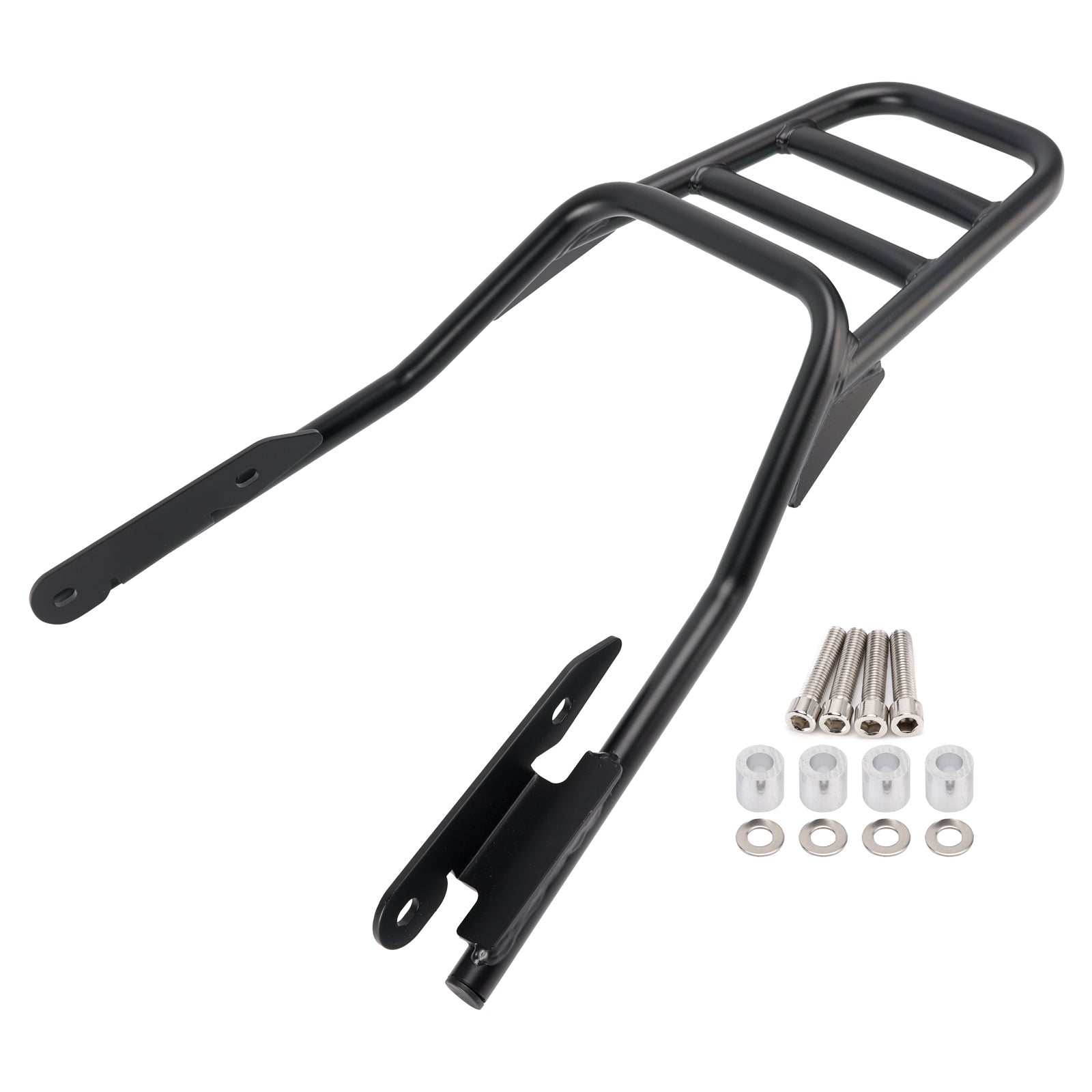 2021-2025 Trident 660 Rear Rack Tube Type Topcase Carrier - Black