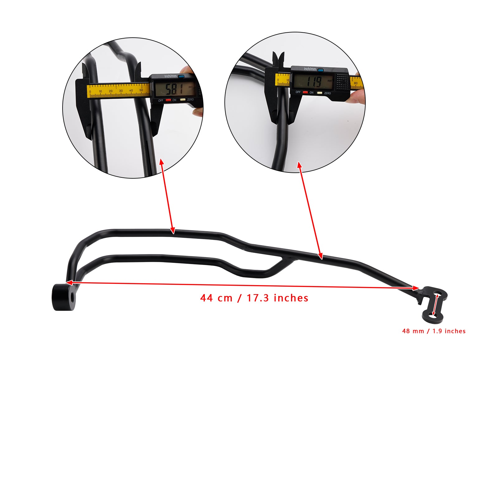 BMW R1300GS 2024-2025 Hand Guard Protector Bracket Holder