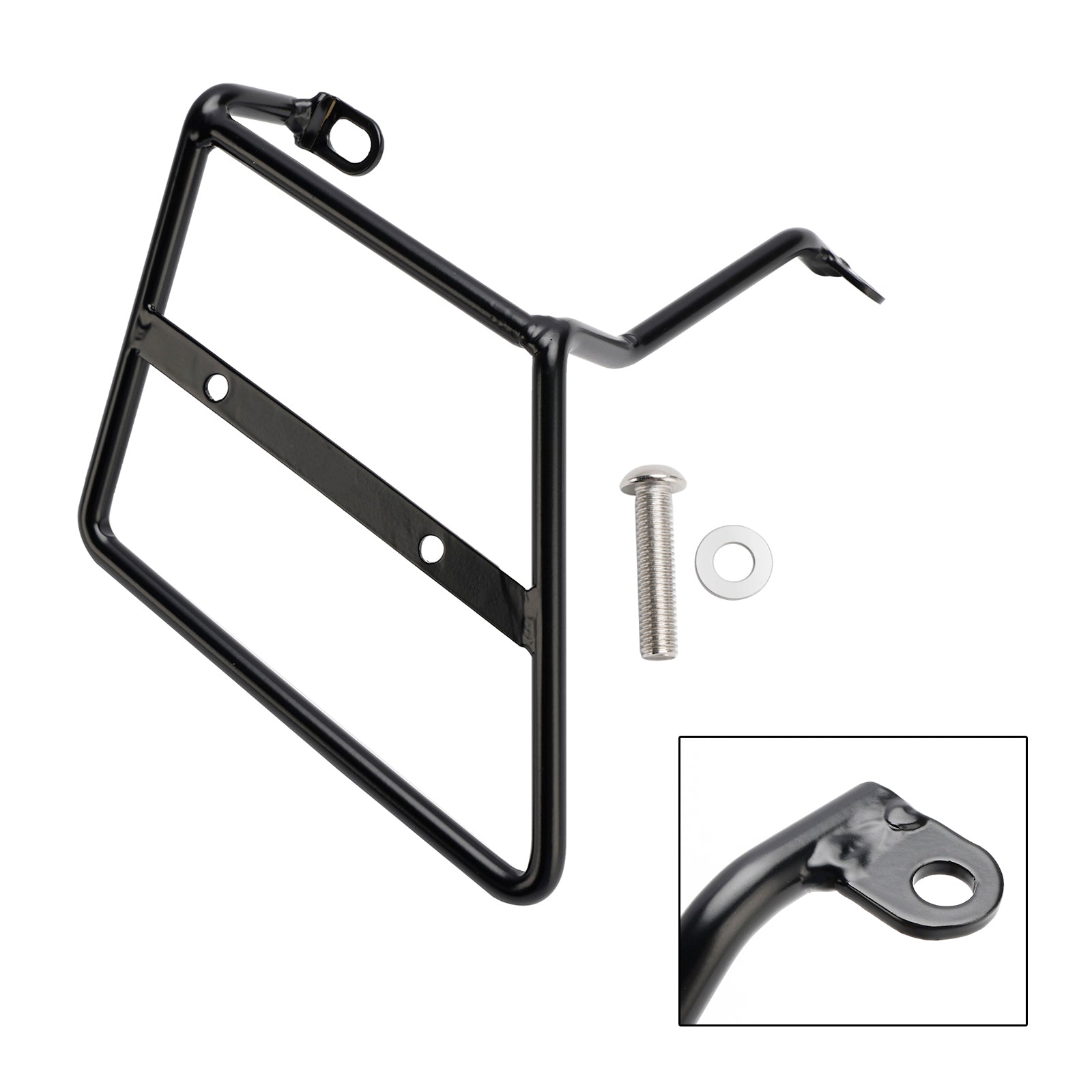 21-24 Honda Dax 125 St125 Luggage Rack Saddle Bag Mount Bracket Left Chrome