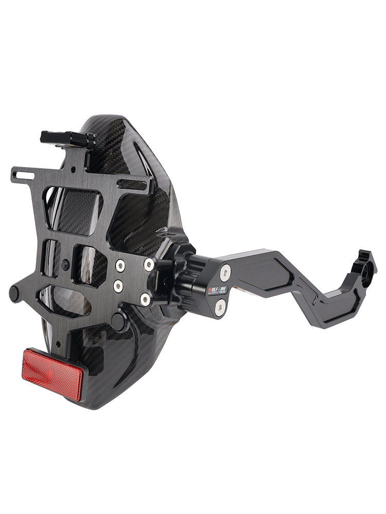 24-25 Honda CBR650R CB650R Real Carbon Fiber Rear Fender Bracket LED