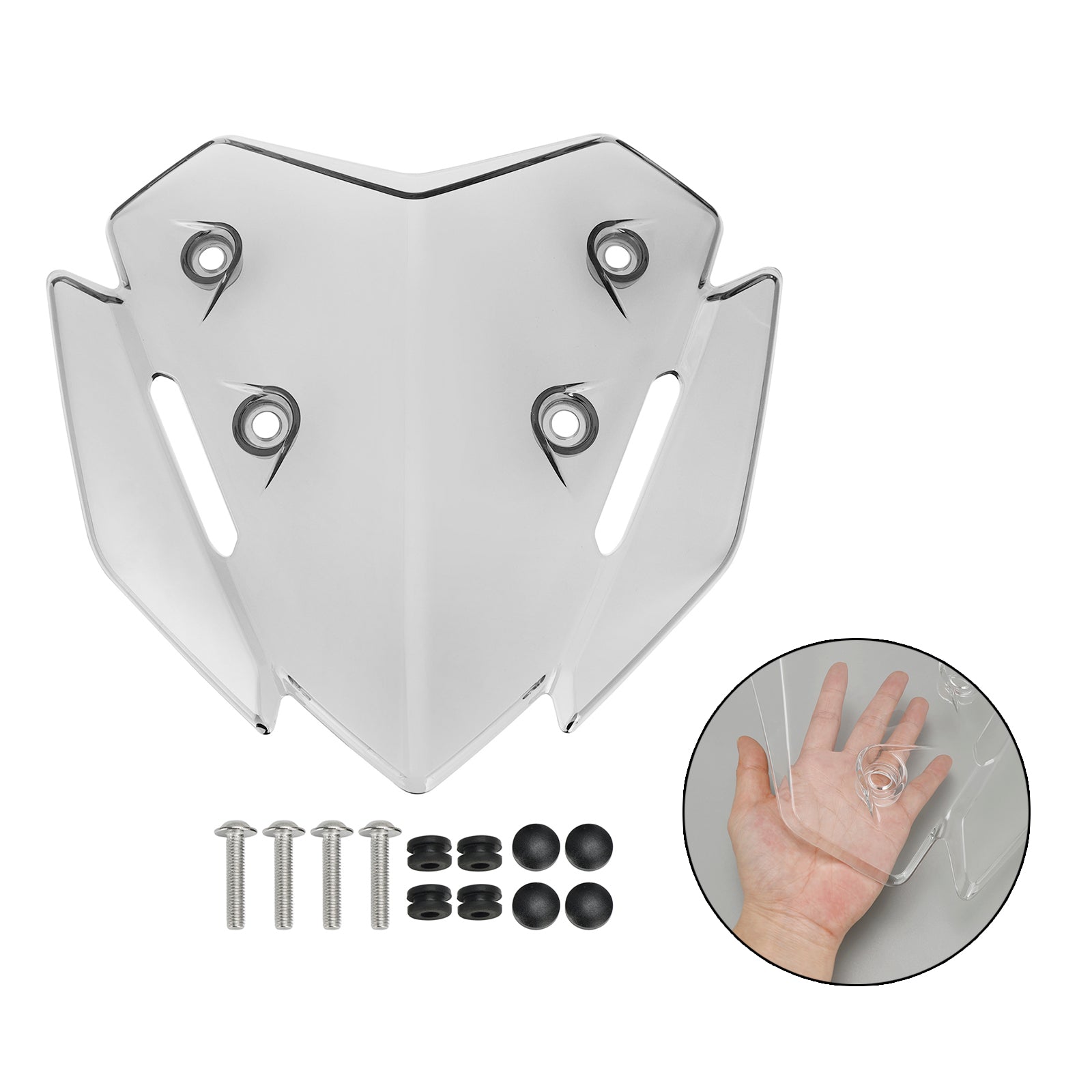 23-24 Yamaha X-MAX 300 ABS Motorcycle Windshield WindScreen