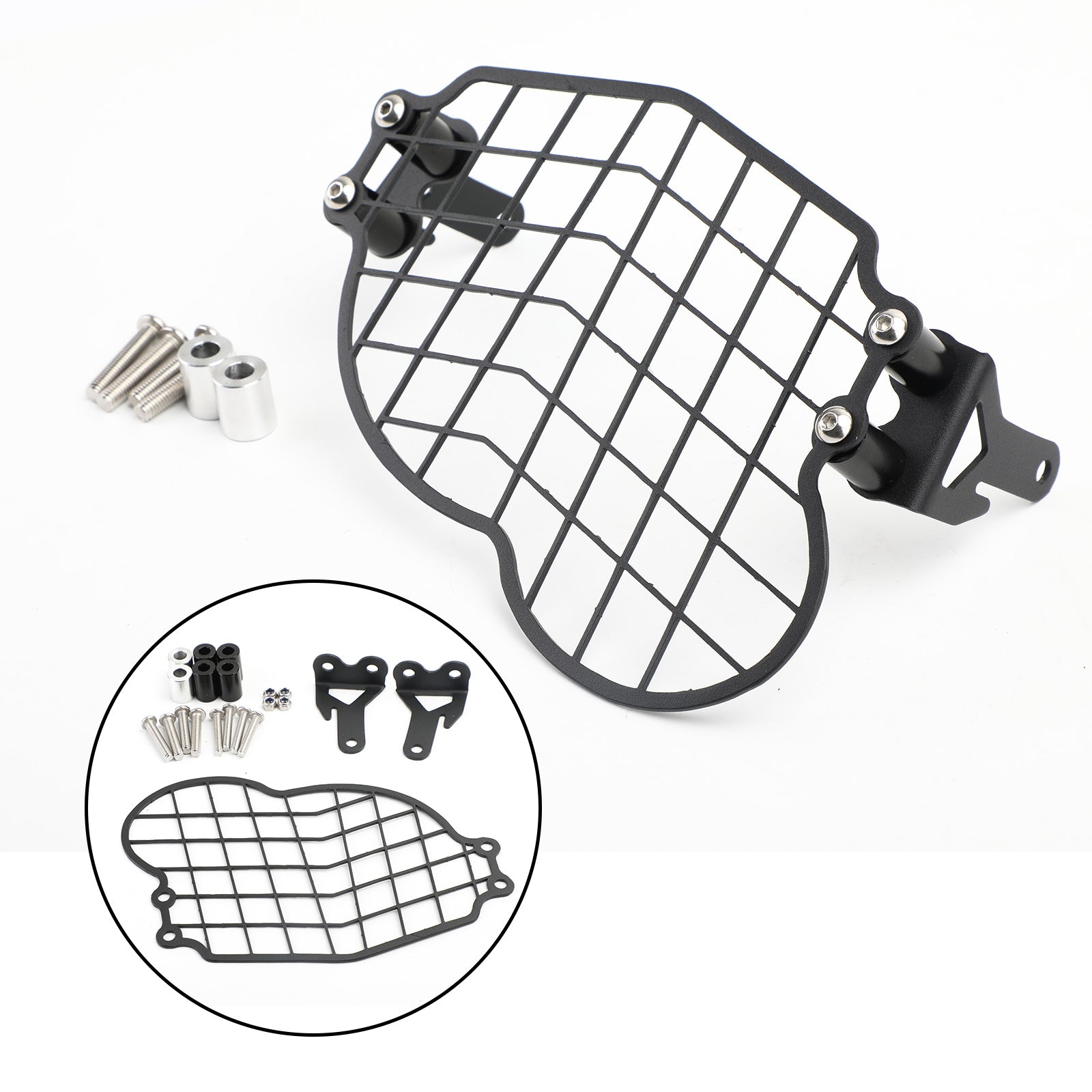 Protektor grilu světlometů z nerezové oceli pro BMW G650GS Sertao 2011-2017