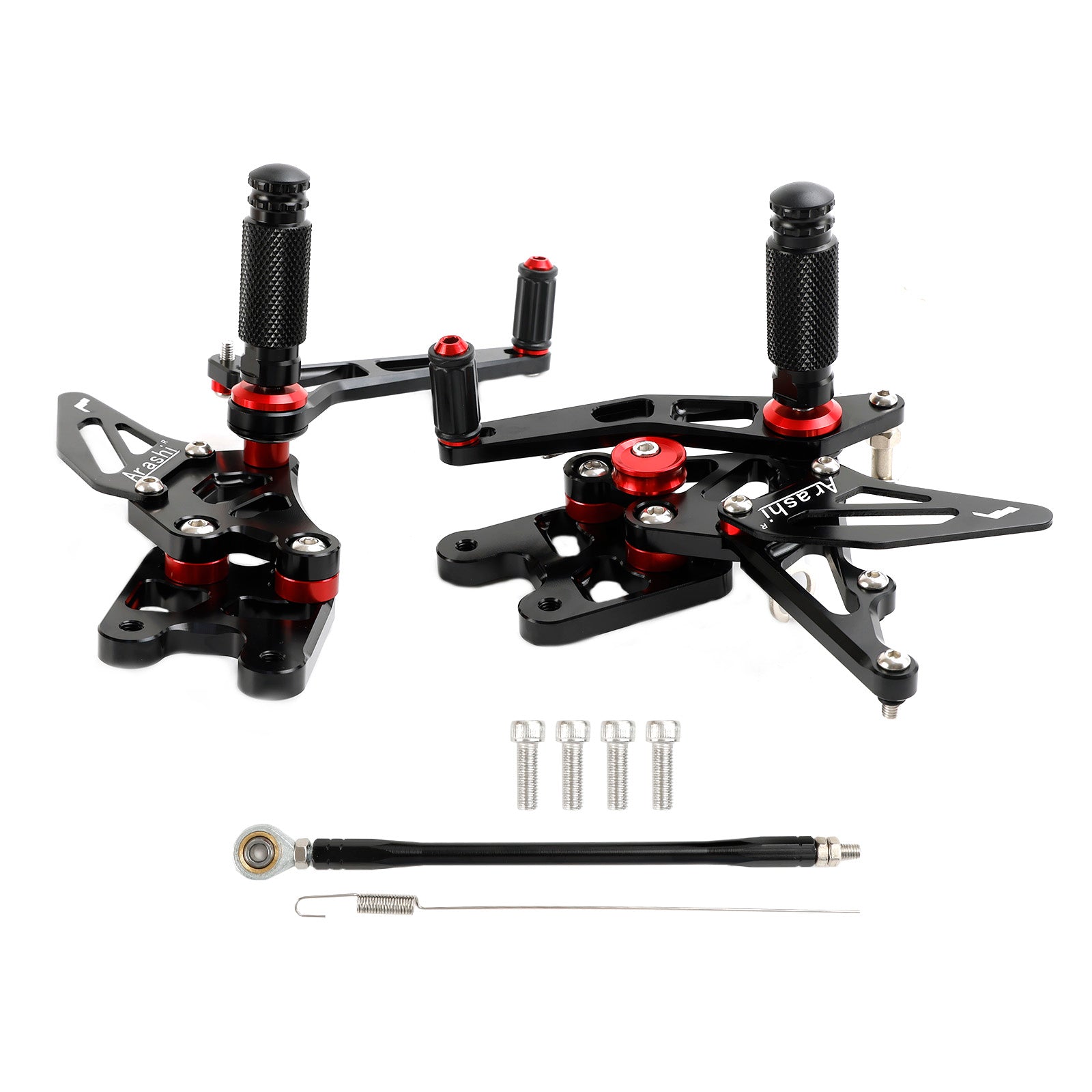 07-08 Suzuki GSXR1000 GSX-R 1000 CNC Aluminum Rearsets Footpegs