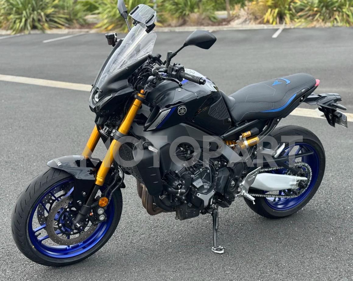 Amotopart 2021-2024 Yamaha MT-09 Black Blue Line Fairing Kit
