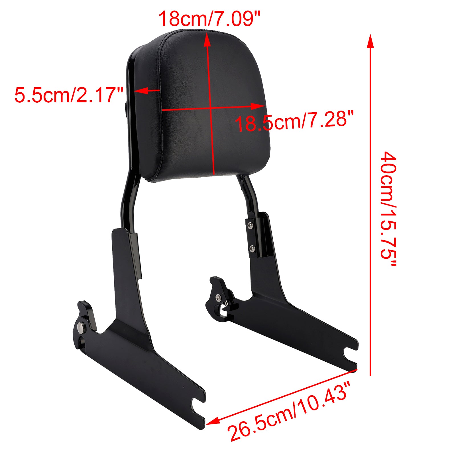 Softail Sissy Bar 2000-2017 Passenger Sissy Bar Backrest