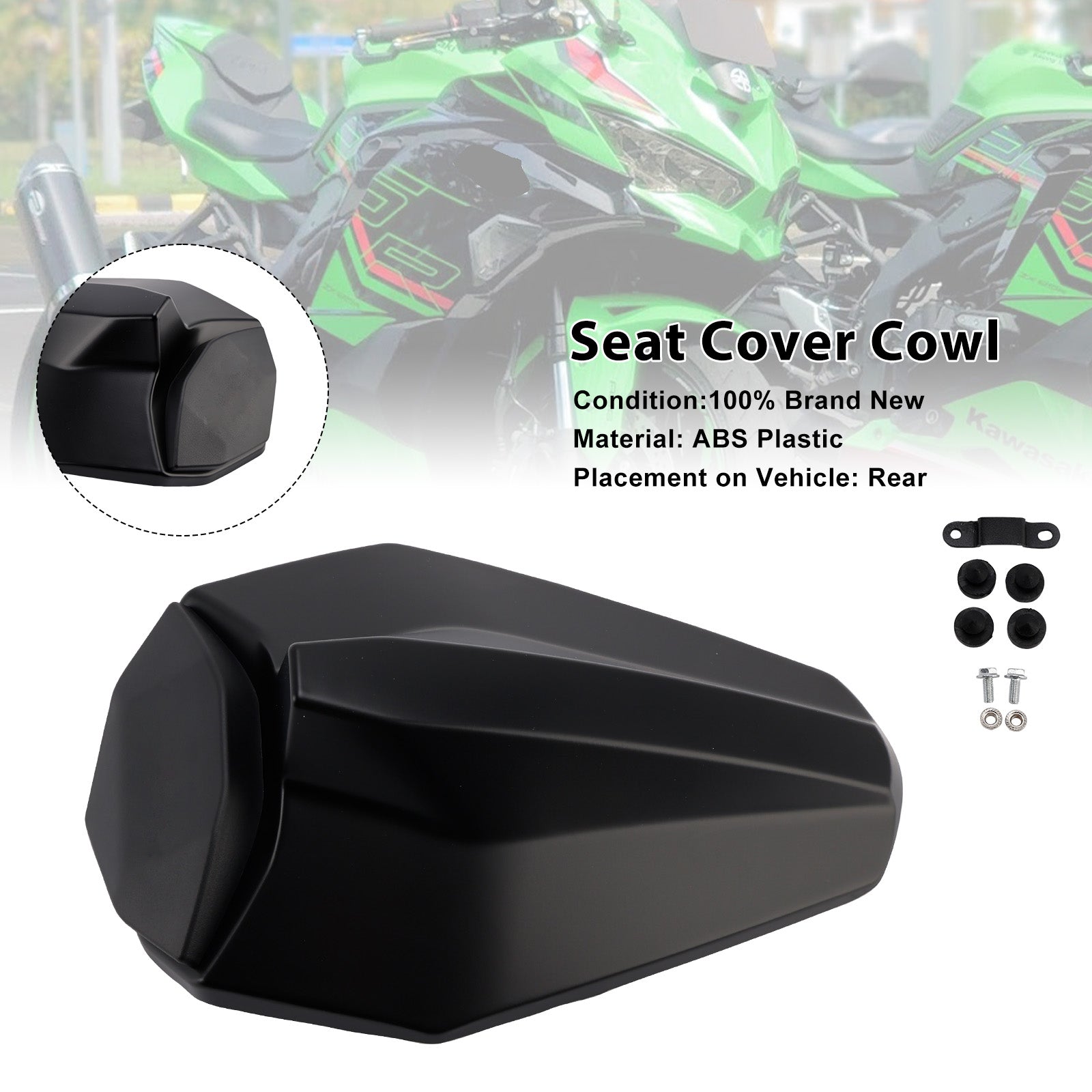 Kawasaki ZX25R ZX4R ZX4RR 20-25 Racing Tail Rear Seat Fairing Cowl