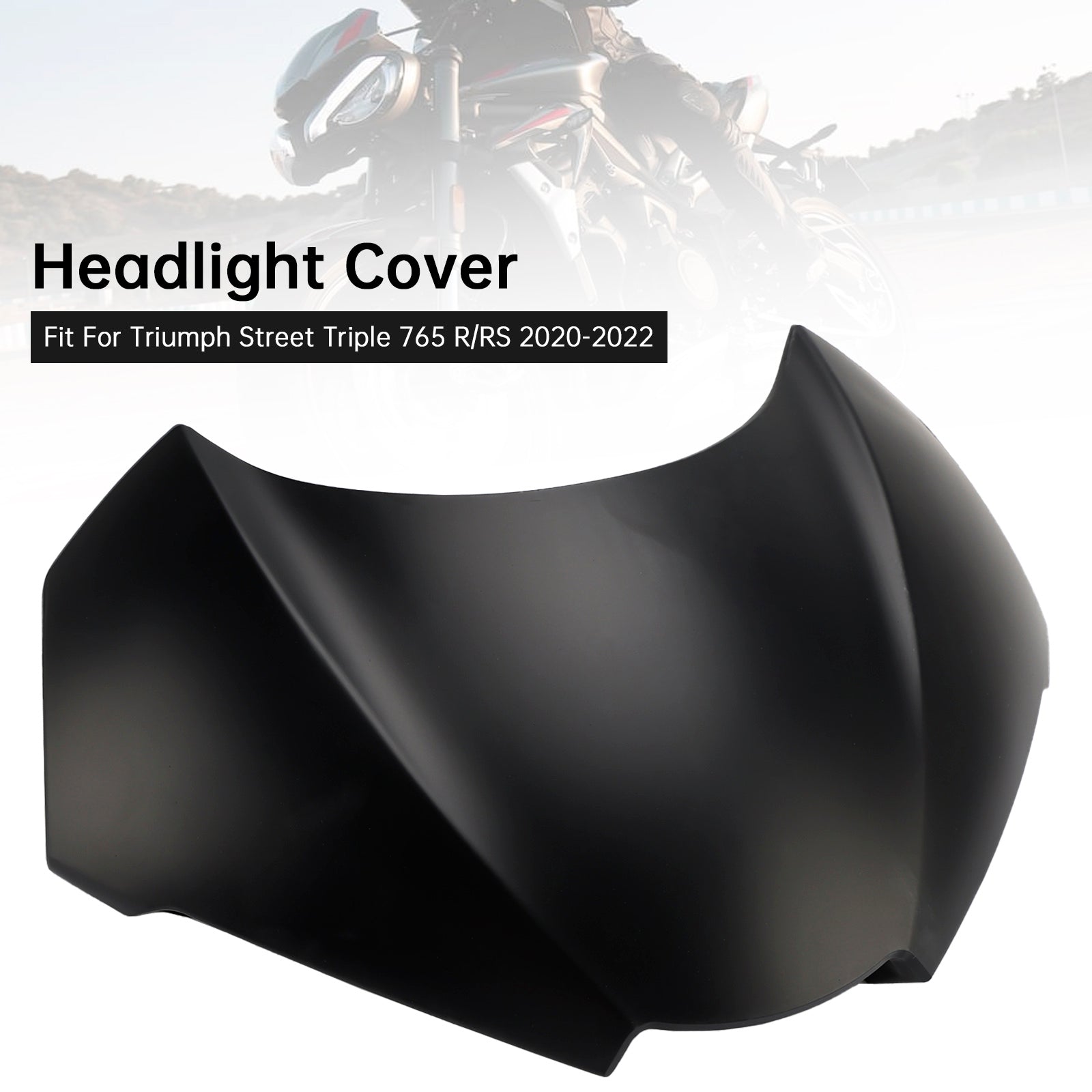 2020-2022 Street Triple 765 R/RS Front Nose Headlight Cover Fairing
