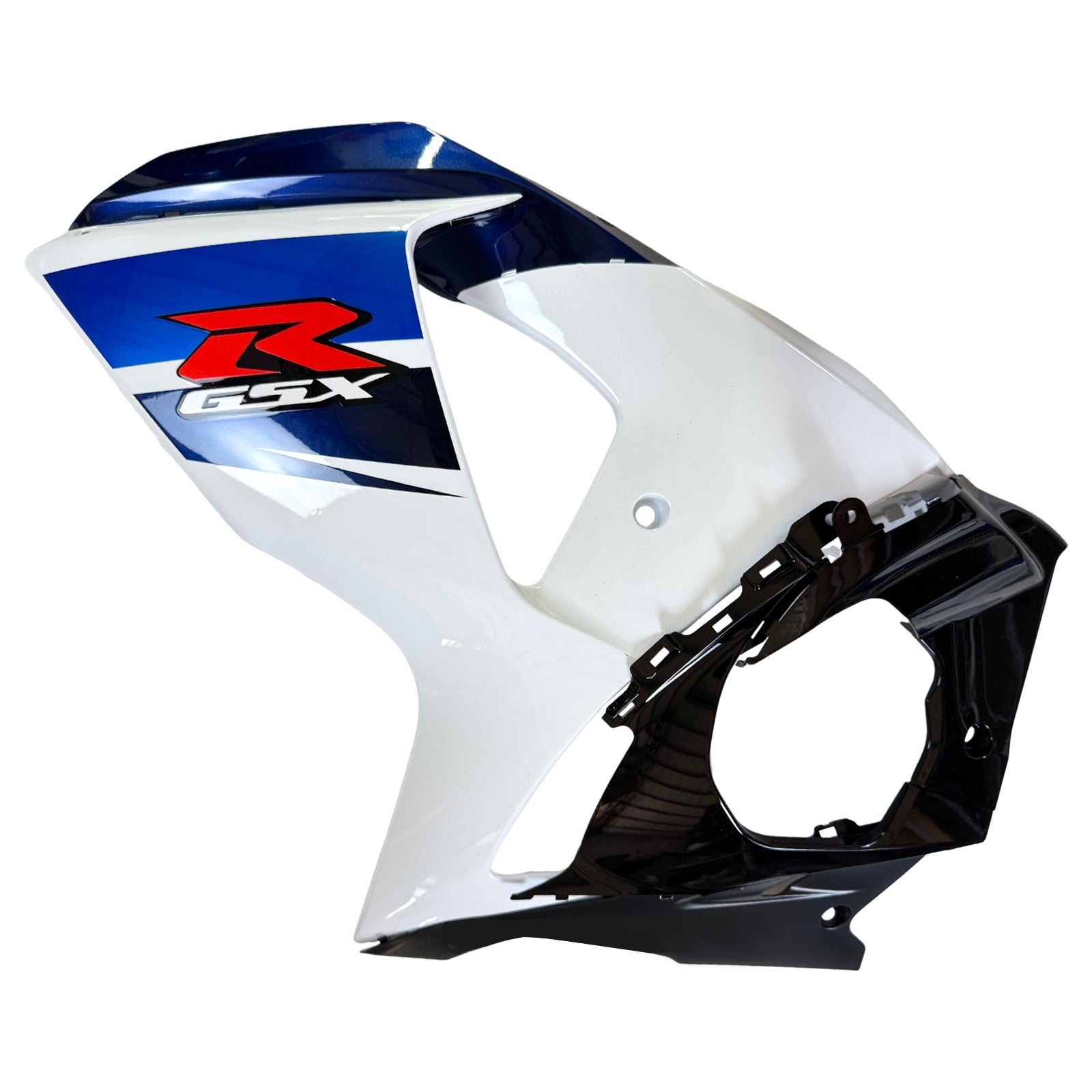 Amotopart 2009-2016 Suzuki GSXR1000 Kit de carenado blanco azul