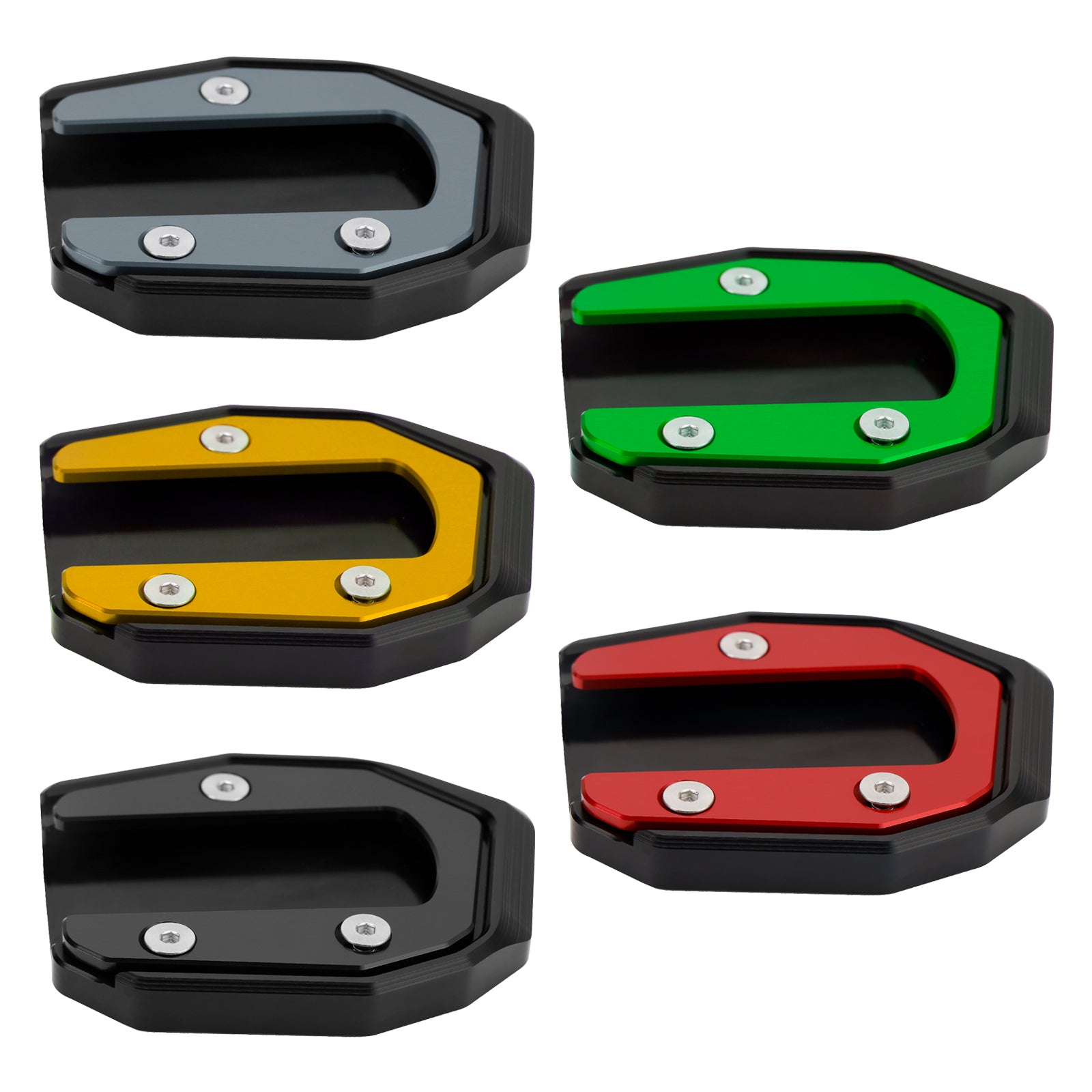 Almohadilla de placa ampliada con soporte para Kawasaki Vulcan S 650 VN650 2015-2021