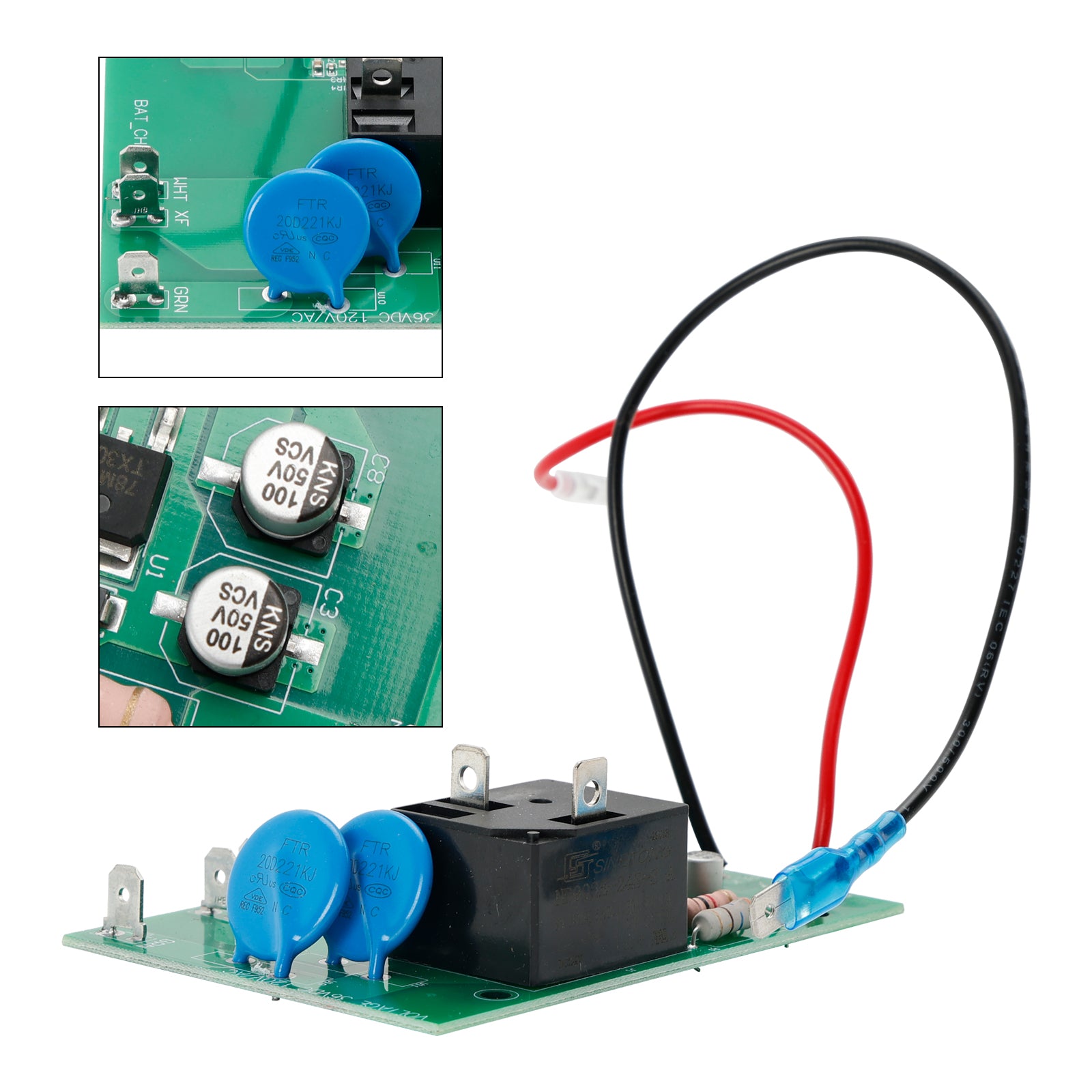 Golfvagn Charger Circuit Board för Ezgo Powerwise Chargers 1994 och upp 28667G01