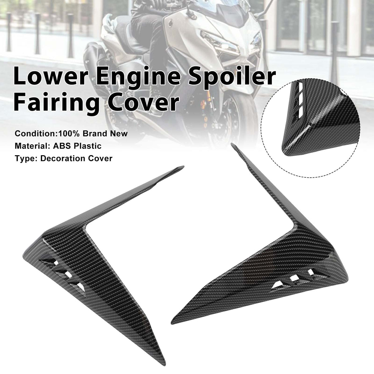 2025-2026 Yamaha T-MAX 560 Lower Engine Spoiler Fairing Cover