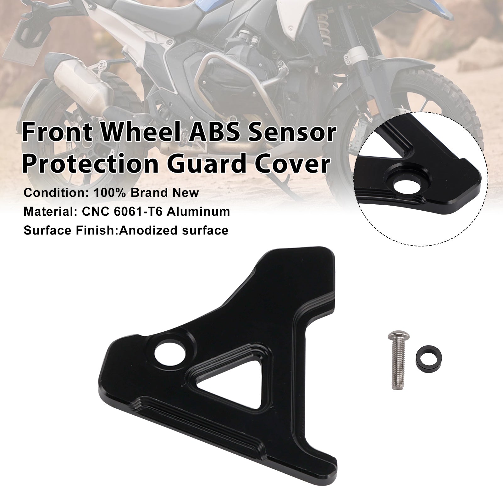 23-25 BMW R1300GS / ADV Front Wheel ABS Sensor Protection Guard
