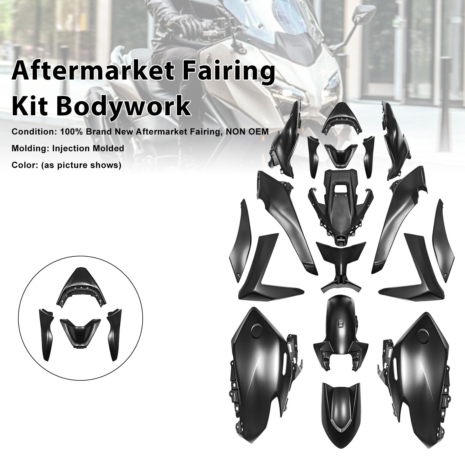 Amotopart 2025-2026 Yamaha TMAX560 Fairing Kit Collection